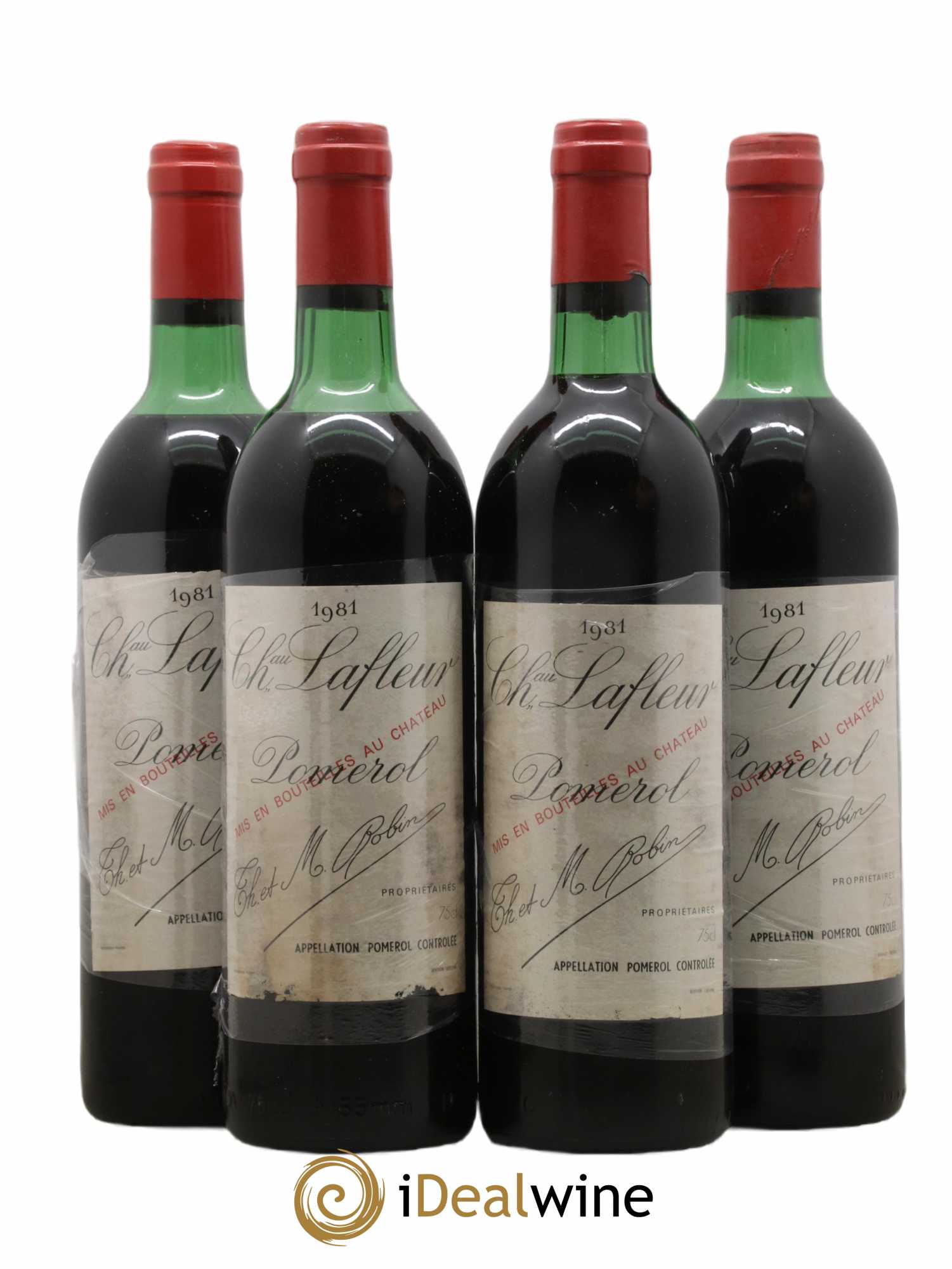 Château Lafleur 1981 - Lot de 4 bouteilles - 0