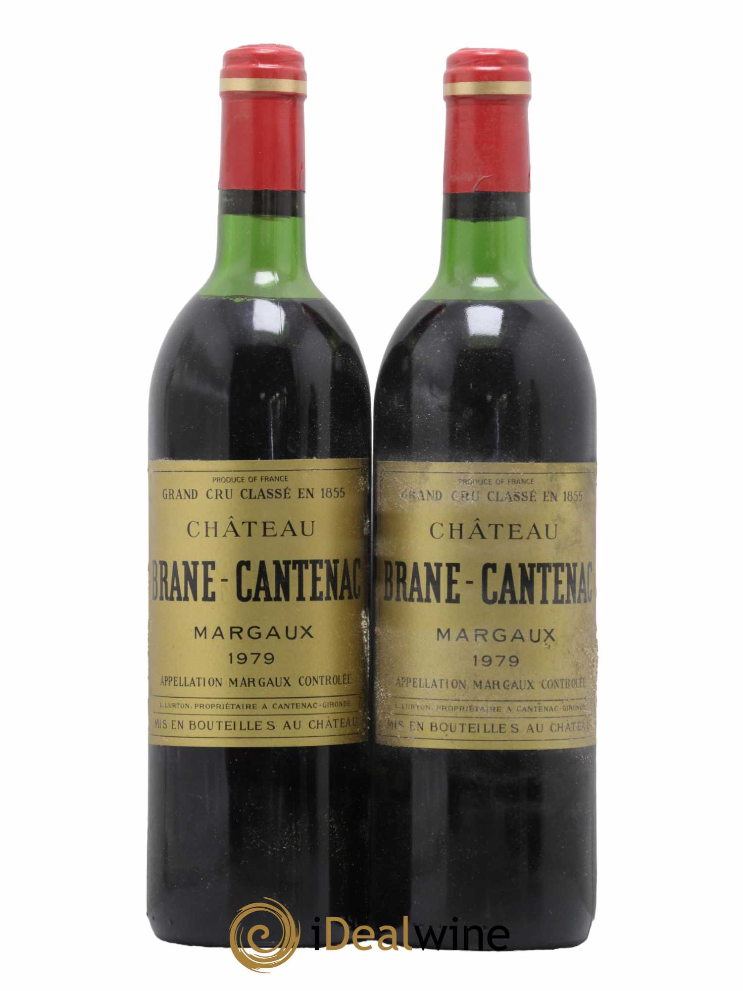 Château Brane Cantenac 2ème Grand Cru Classé 1979 - Lot de 2 bouteilles - 0