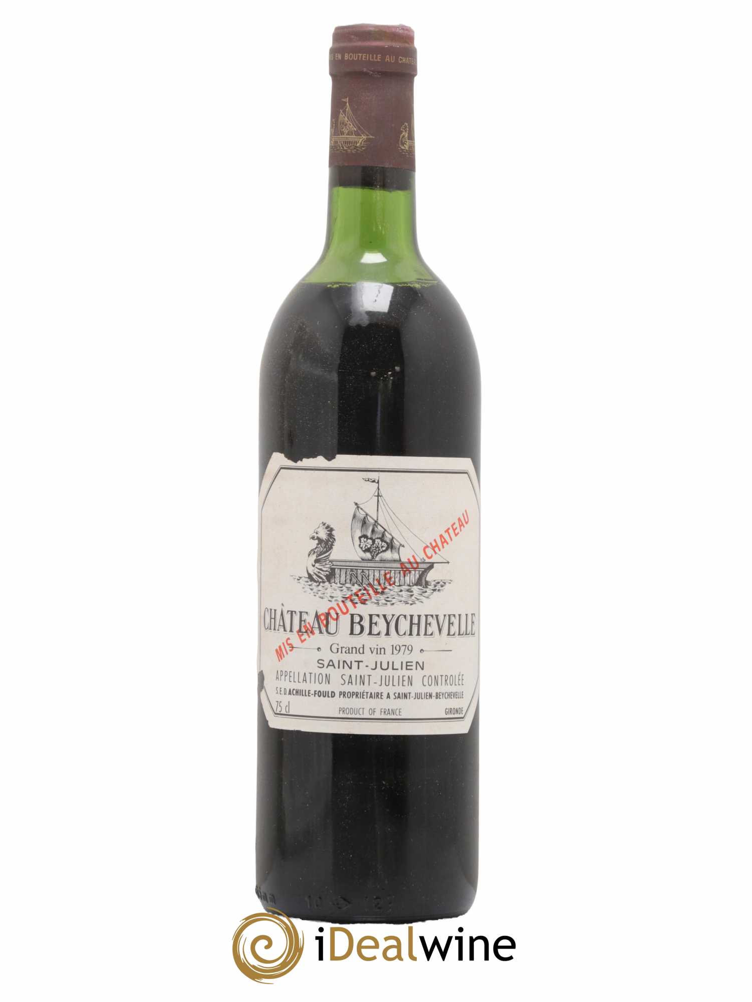 Château Beychevelle 4ème Grand Cru Classé 1979 - Lot de 1 bouteille - 0