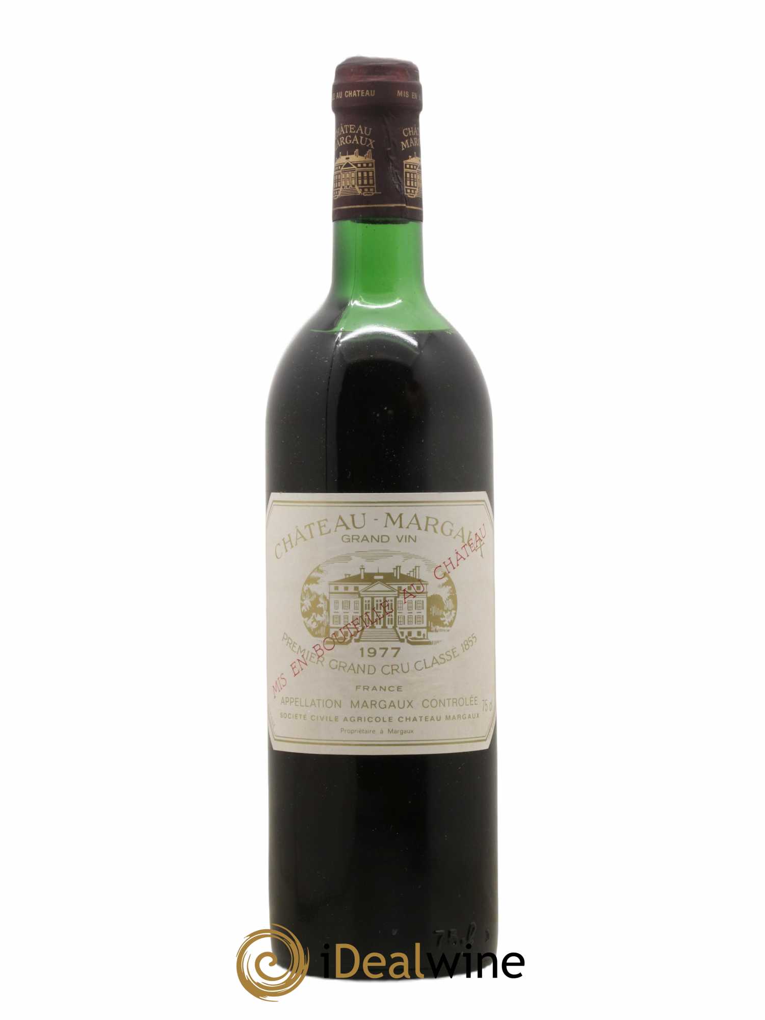 Château Margaux 1er Grand Cru Classé 1977 - Lot de 1 bouteille - 0