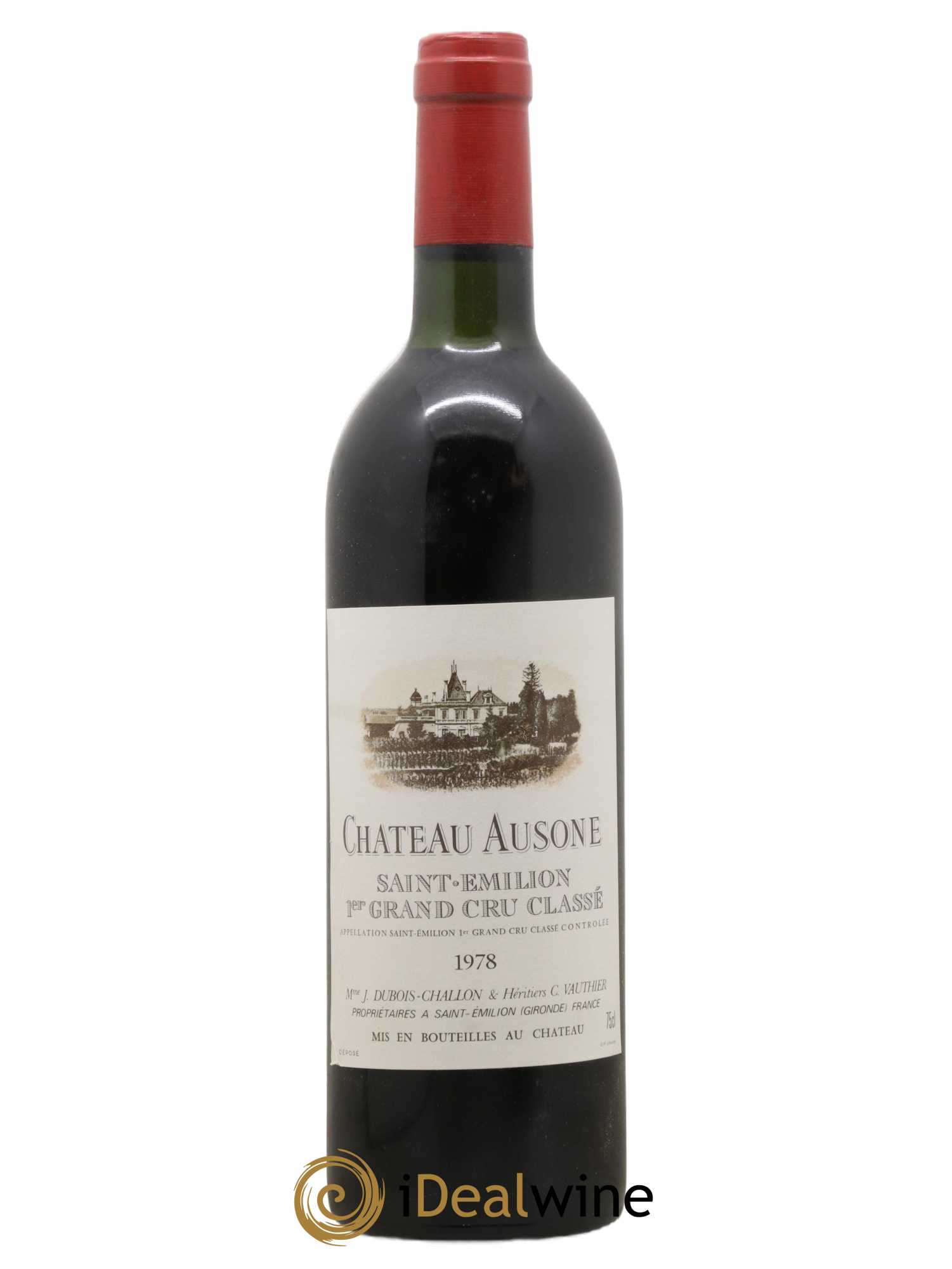 Château Ausone 1er Grand Cru Classé A 1978 - Lot de 1 bouteille - 0
