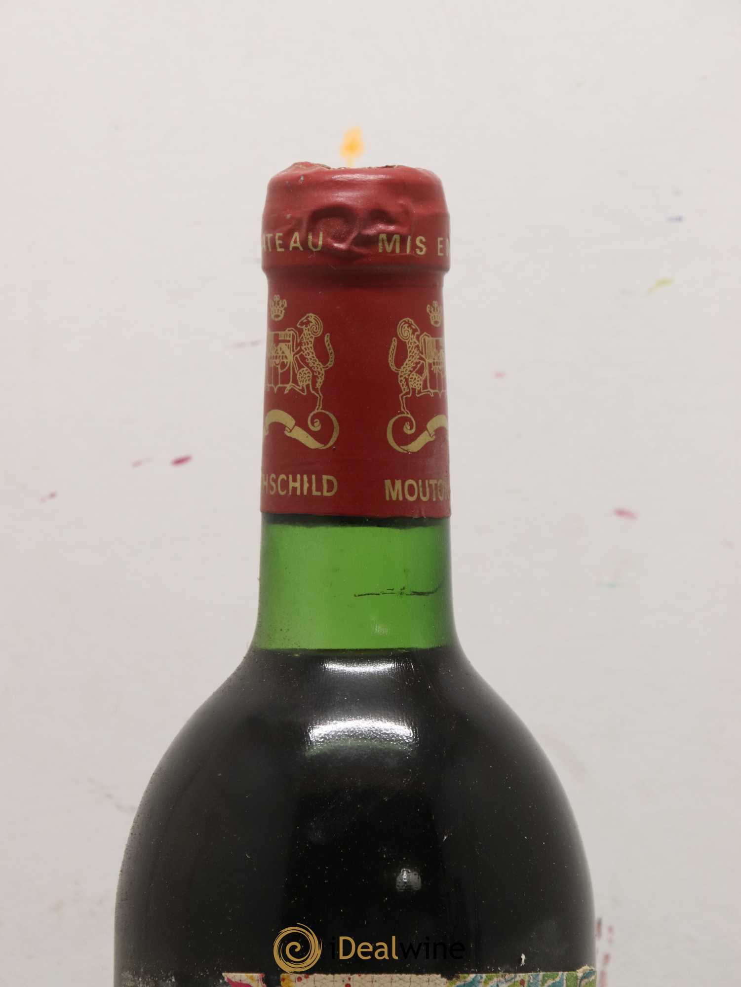 Château Mouton Rothschild 1er Grand Cru Classé 1979 - Lot de 1 bouteille - 1