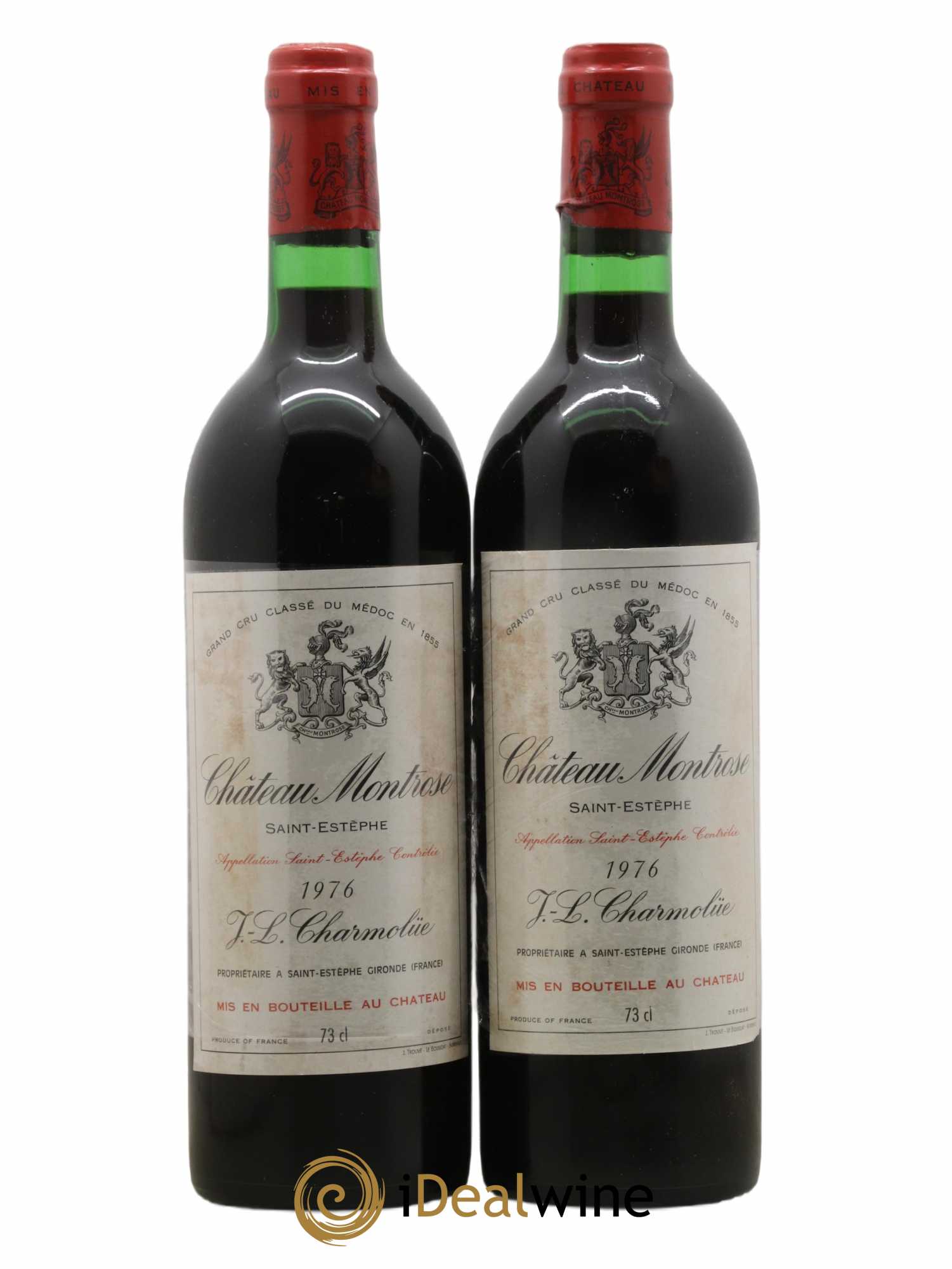 Château Montrose 2ème Grand Cru Classé 1976 - Lot de 2 bouteilles - 0