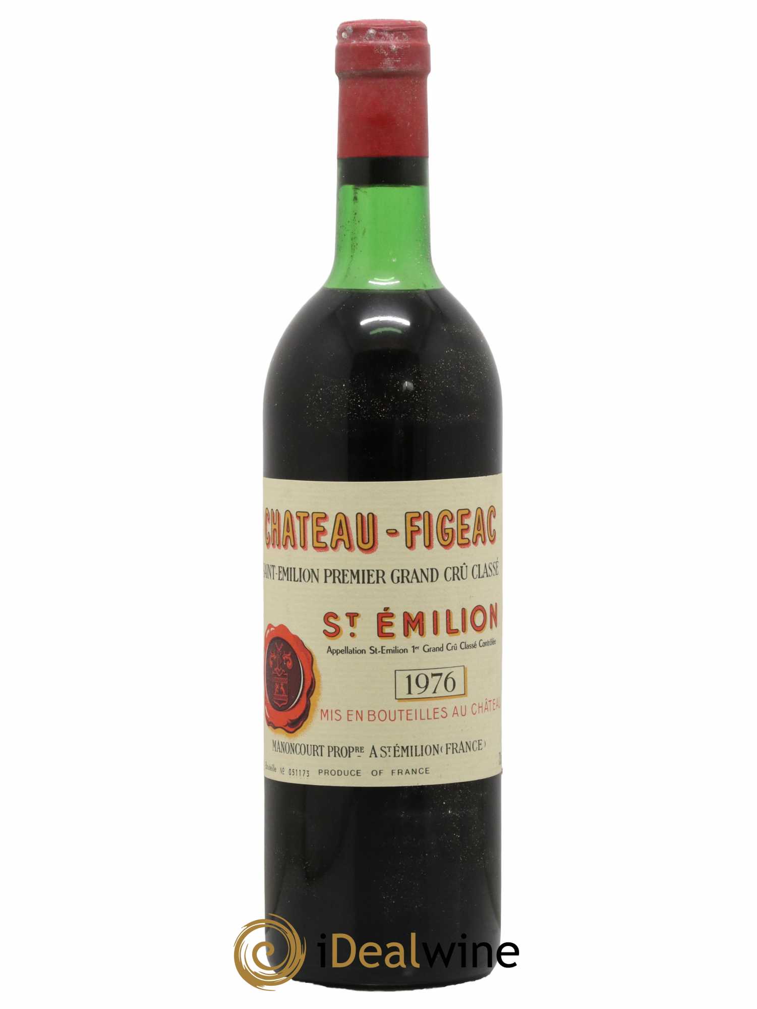 Château Figeac 1er Grand Cru Classé A 1976 - Lot de 1 bouteille - 0