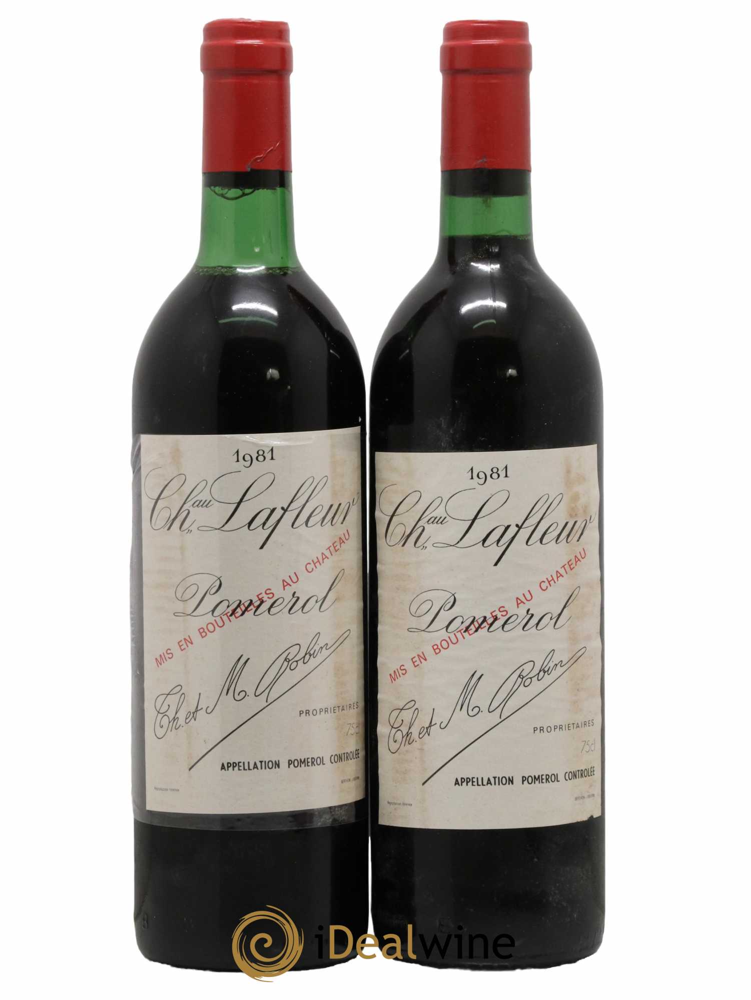 Château Lafleur 1981 - Lot de 2 bouteilles - 0