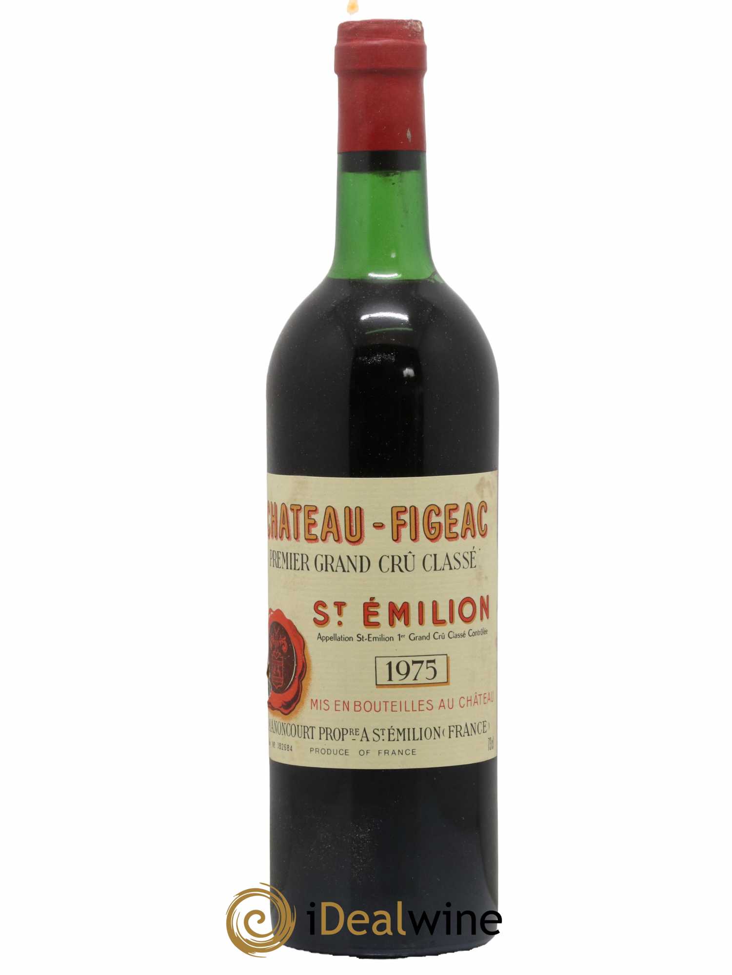 Château Figeac 1er Grand Cru Classé A 1975 - Lot de 1 bouteille - 0