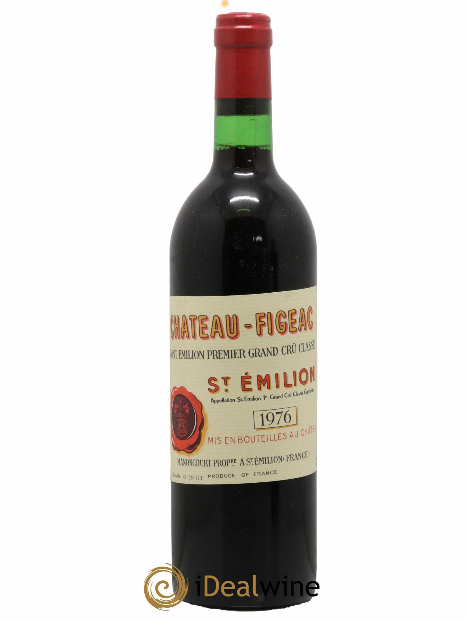 Château Figeac 1er Grand Cru Classé A 1976 - Lot de 1 bouteille - 0