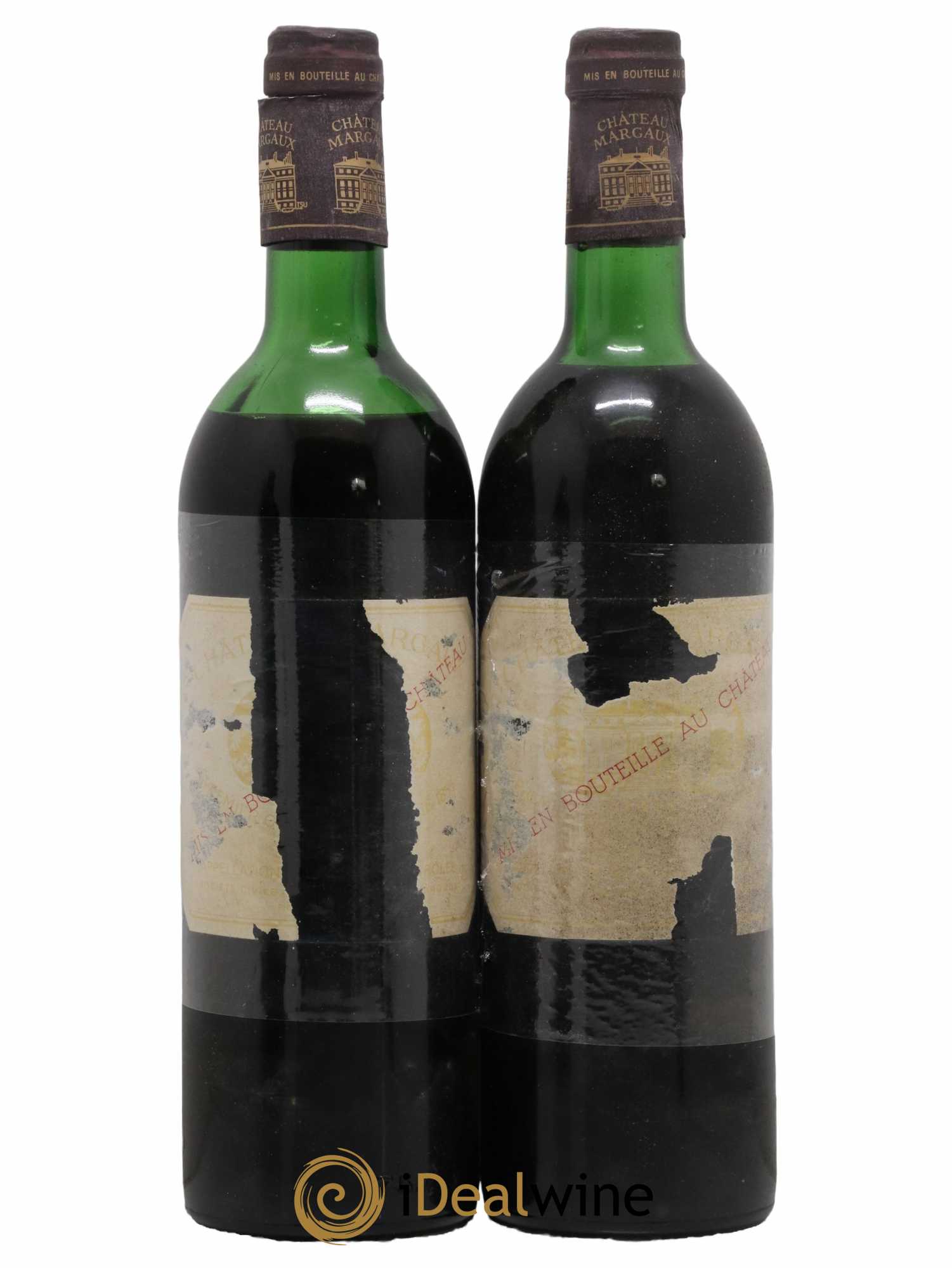 Château Margaux 1er Grand Cru Classé 1977 - Lot de 2 bouteilles - 0