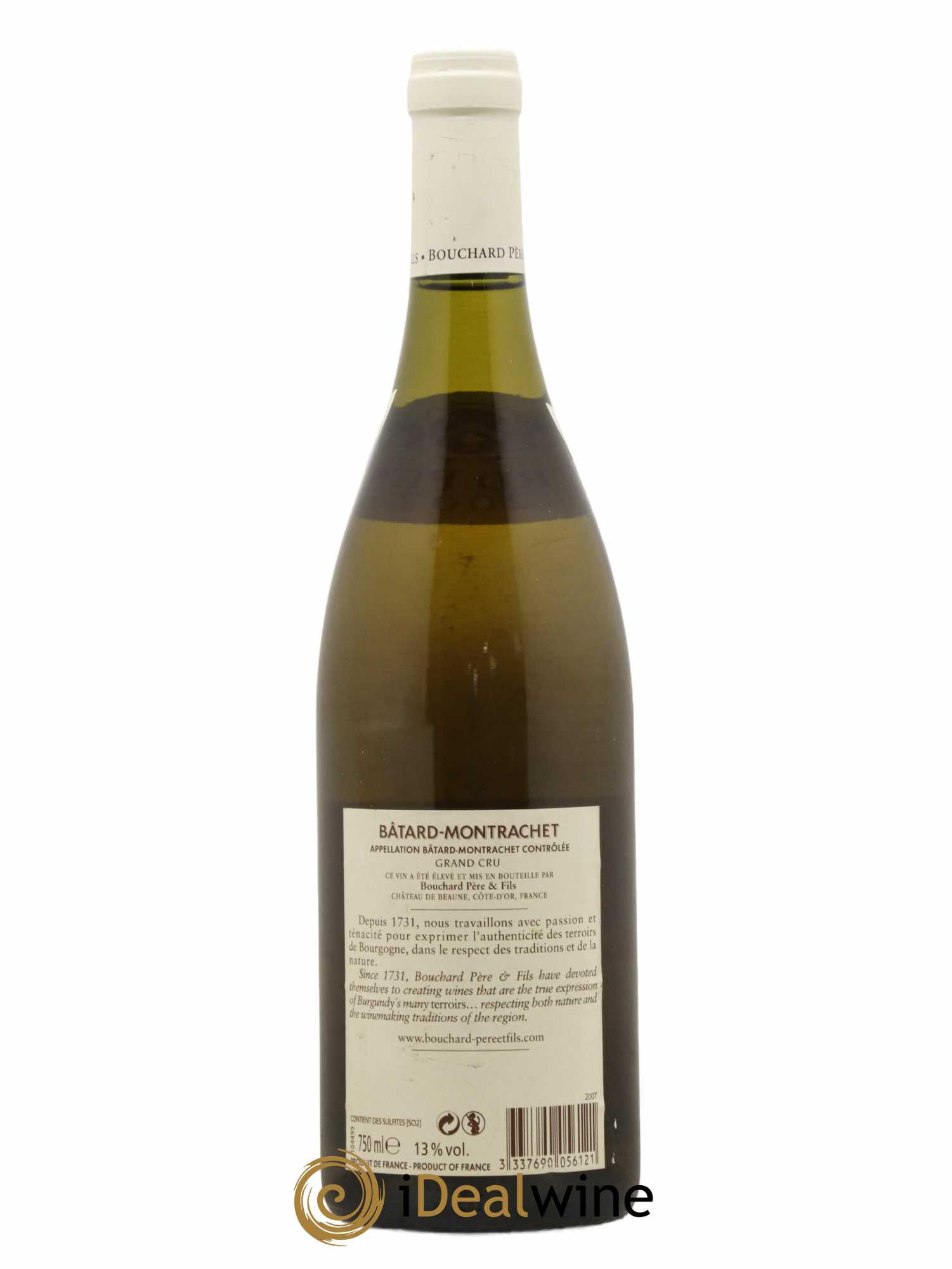 Bouchard Père & Fils Montrachet 2007 2007 Bouchard Pere & Fils Montrachet Grand Cru Cote de Beaune