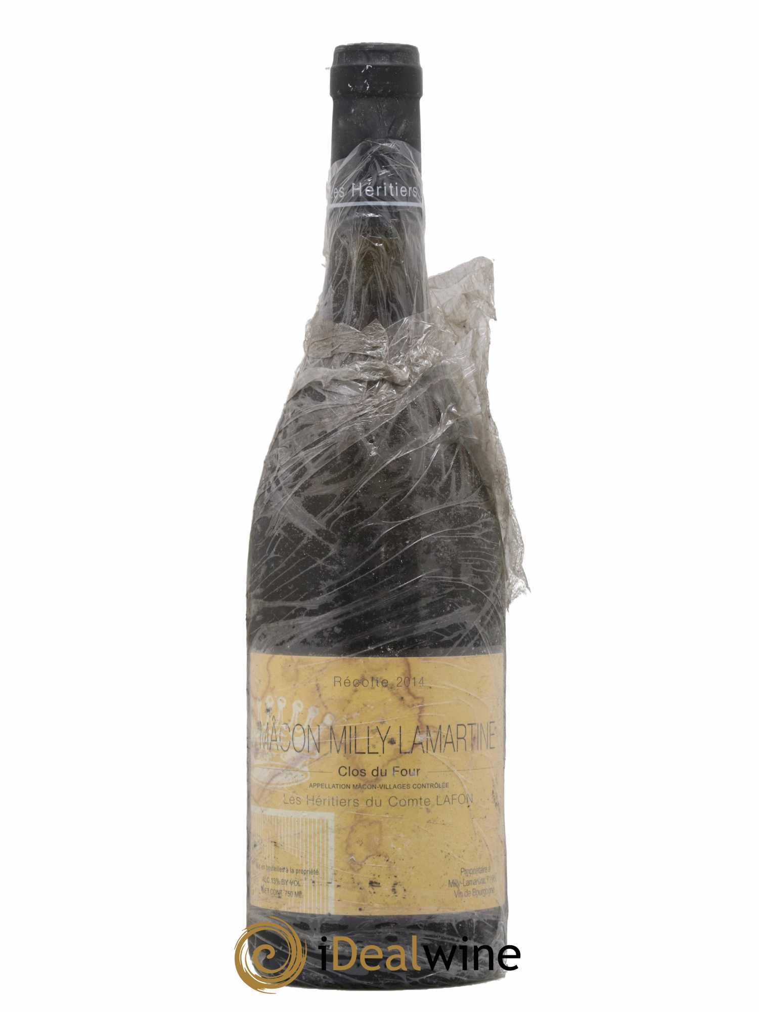 Mâcon Milly-Lamartine Clos du Four Héritiers du Comte Lafon (Domaine des) 2014 - Lot de 1 bouteille - 0