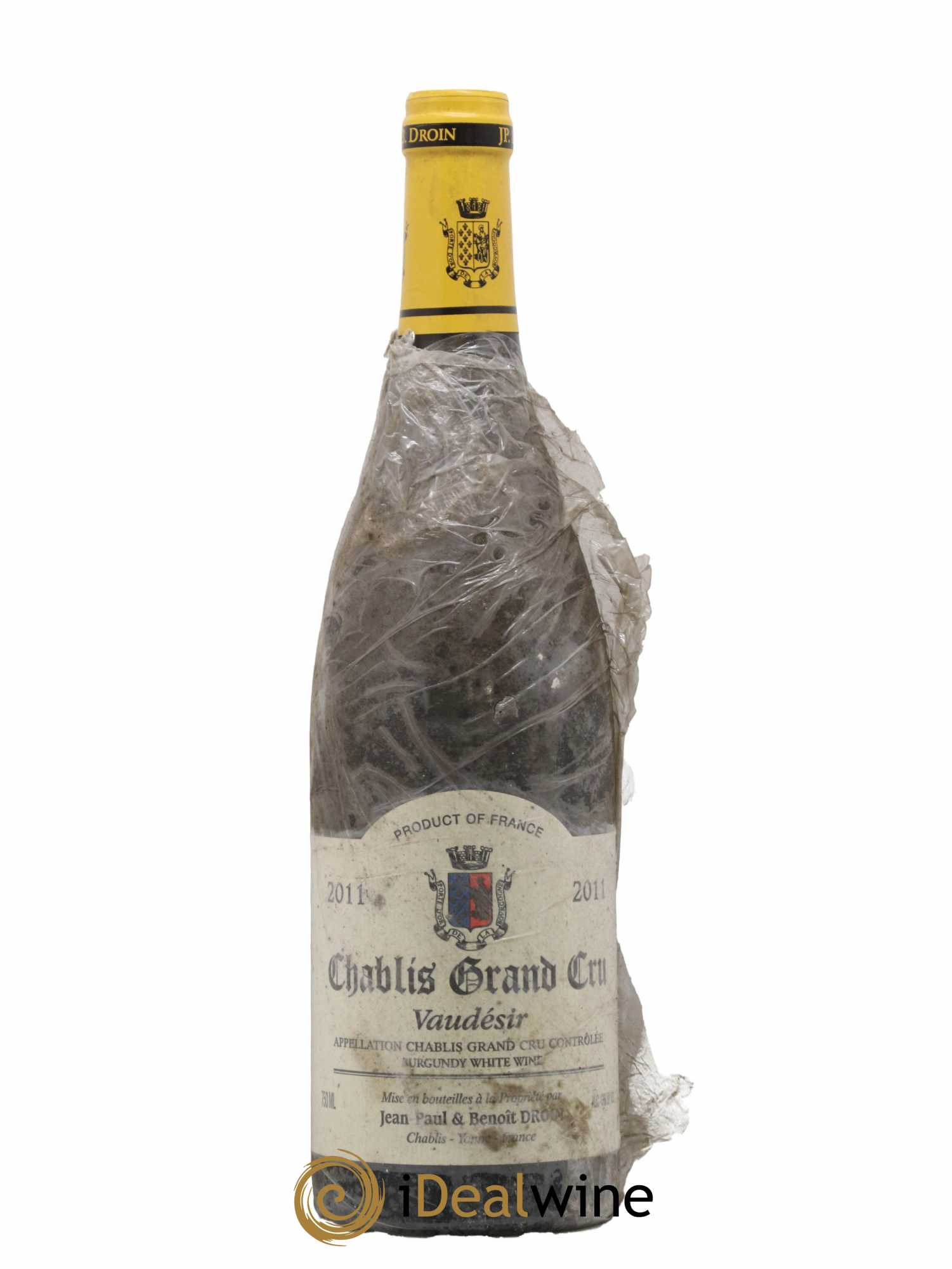 Chablis Grand Cru Vaudésir Jean-Paul & Benoît Droin (Domaine) 2011 - Posten von 1 Flasche - 0