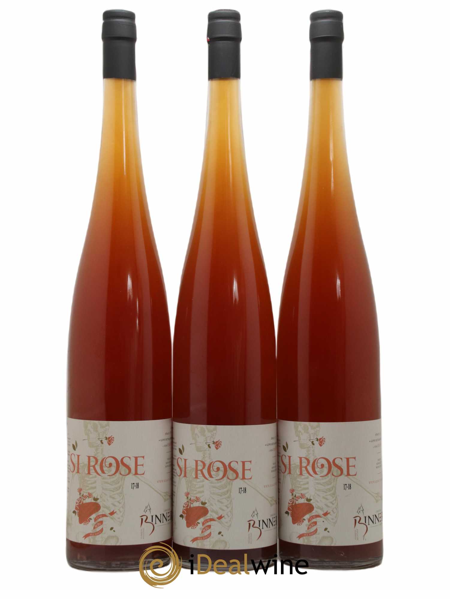 Alsace Vin Orange - Si Rose Binner - Lot de 3 magnums - 0