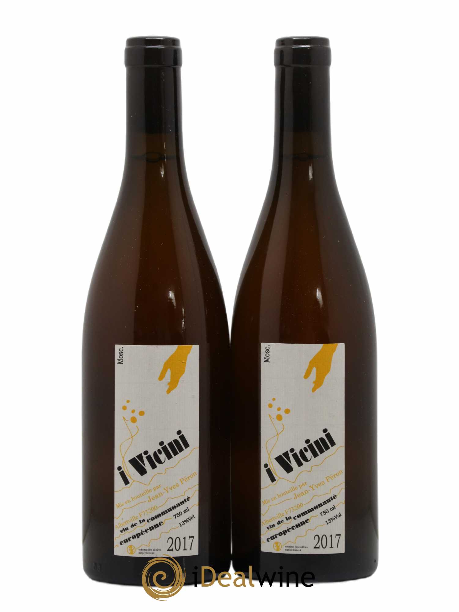 Vin de Savoie I vicini Moscato Jean Yves Péron 2017 - Lot de 2 bouteilles - 0