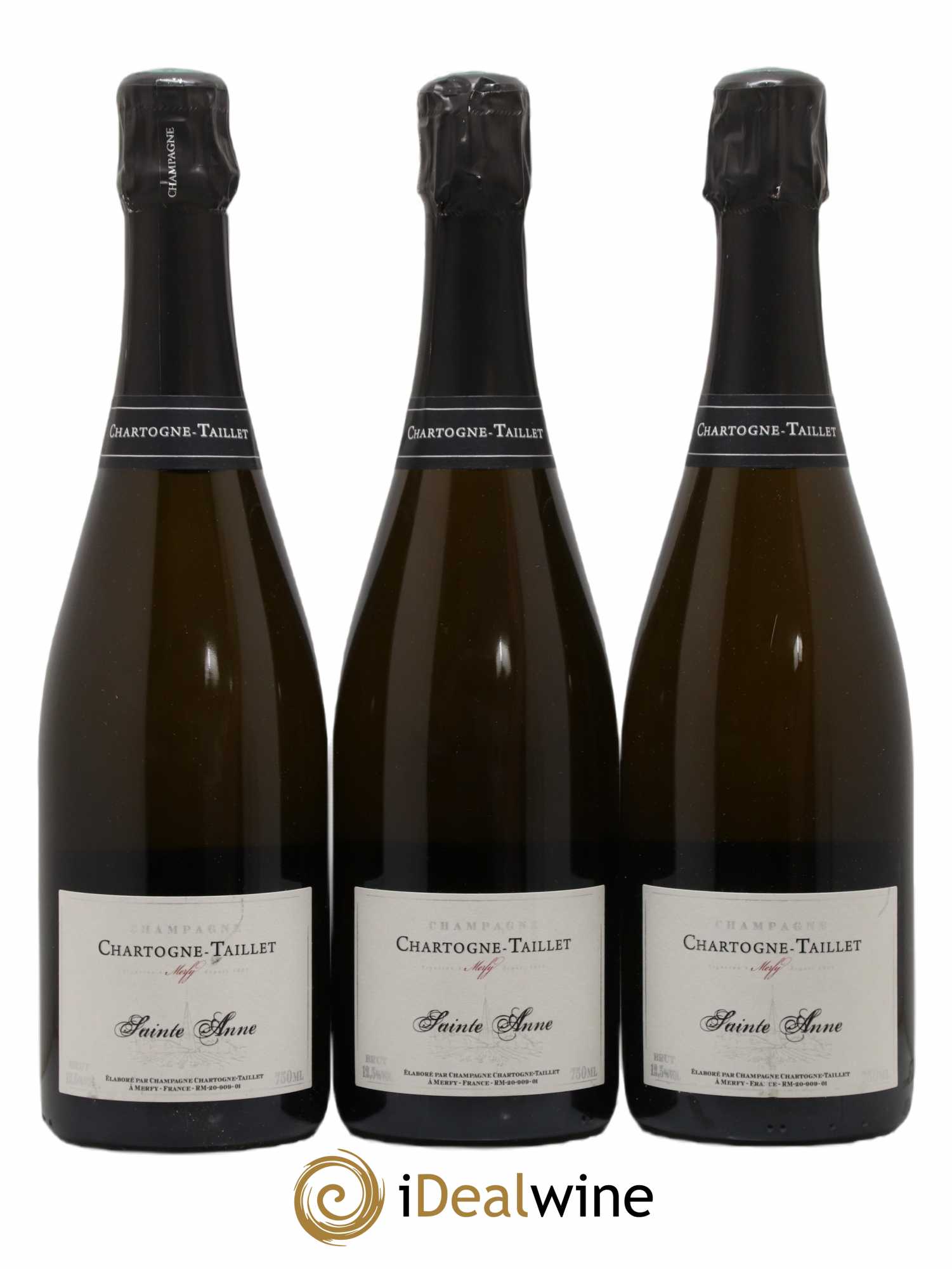 Sainte-Anne Brut Chartogne-Taillet - Lot de 3 bouteilles - 0
