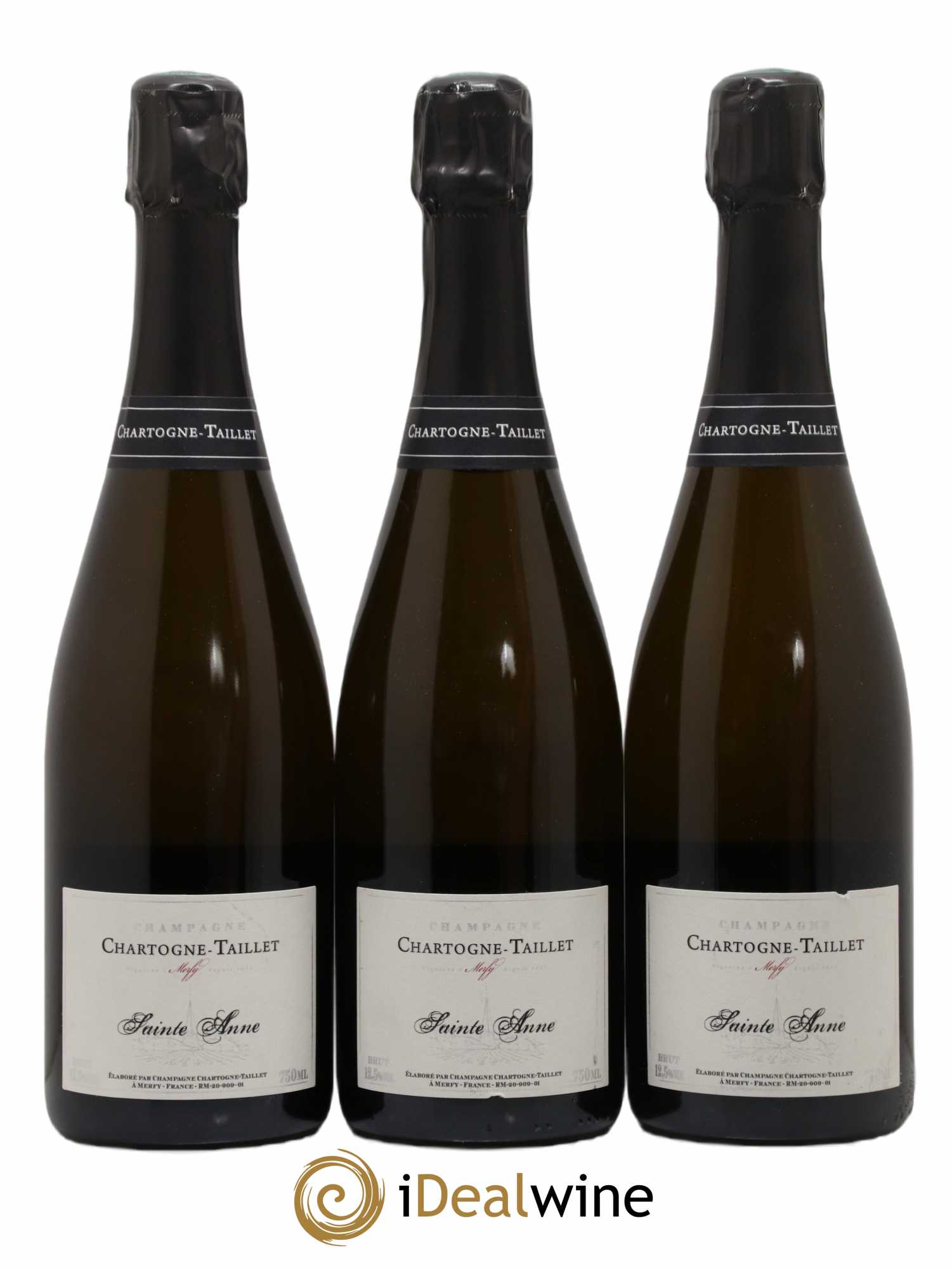 Sainte-Anne Brut Chartogne-Taillet - Lot de 3 bouteilles - 0