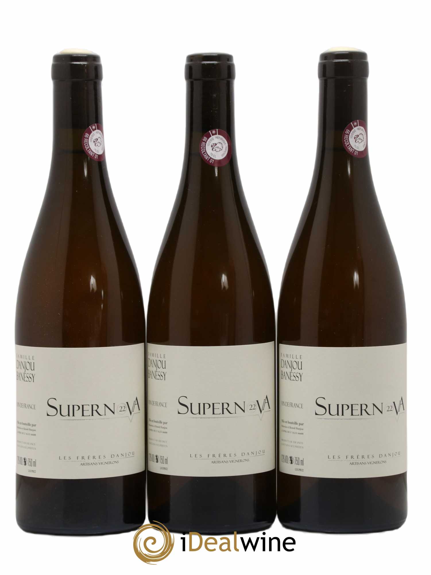 Vin de France Danjou Banessy Supernova 2022 - Lot de 3 bouteilles - 0