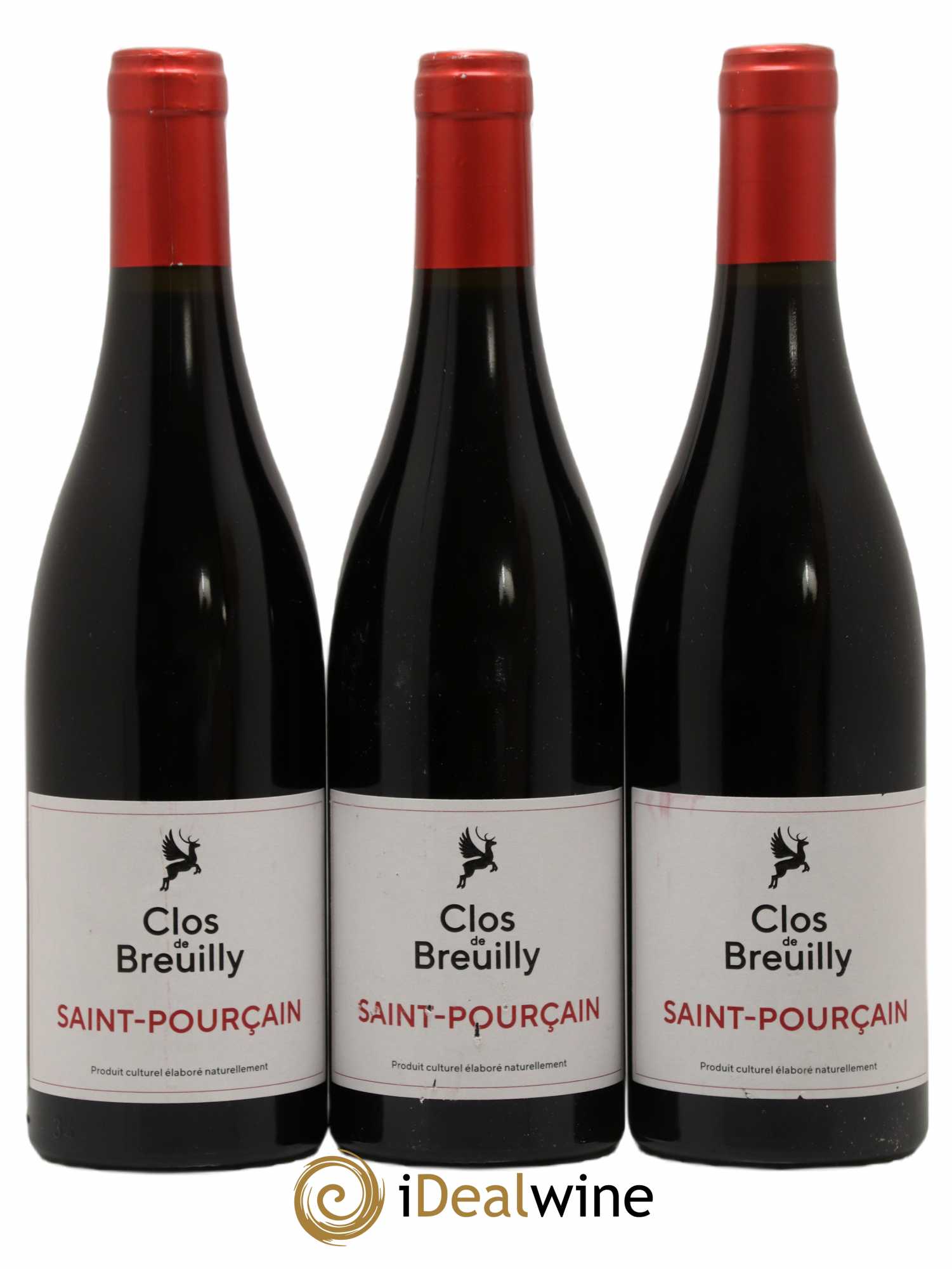 Vin de France Clos Breuilly Saint Pourçain 2020 - Lot de 3 bouteilles - 0
