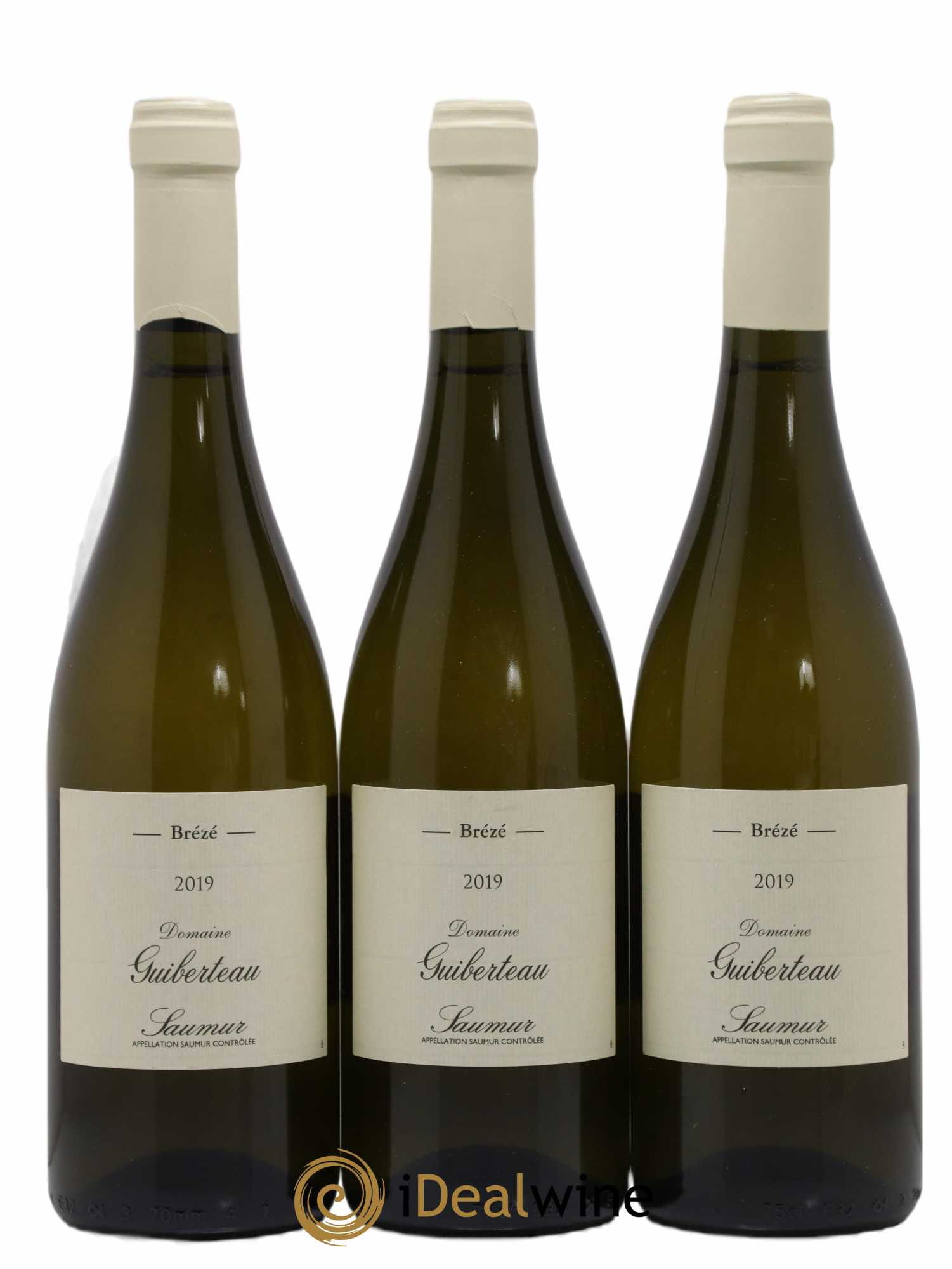 Saumur Guiberteau Brézé 2019 - Lot de 3 bouteilles - 0