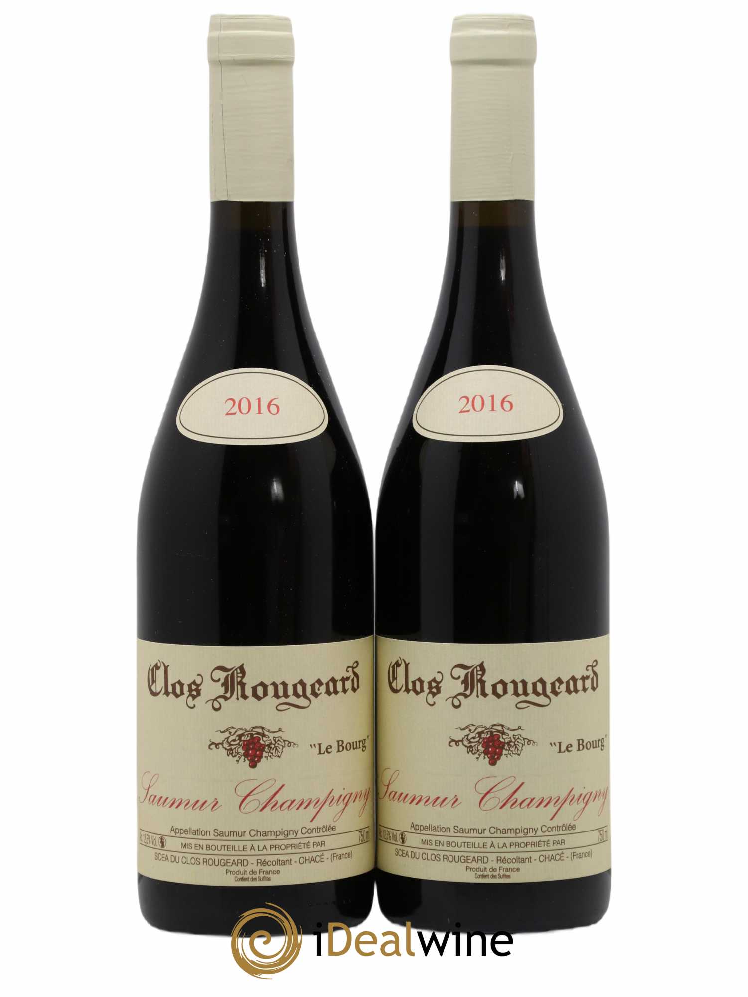 Saumur-Champigny Le Bourg Clos Rougeard 2016 - Lot de 2 bouteilles - 0