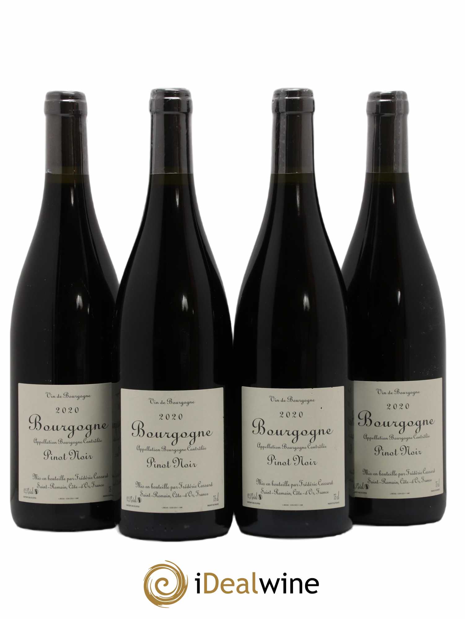 Bourgogne Bedeau Domaine de Chassorney - Frédéric Cossard 2020 - Lot of 4 bottles - 1