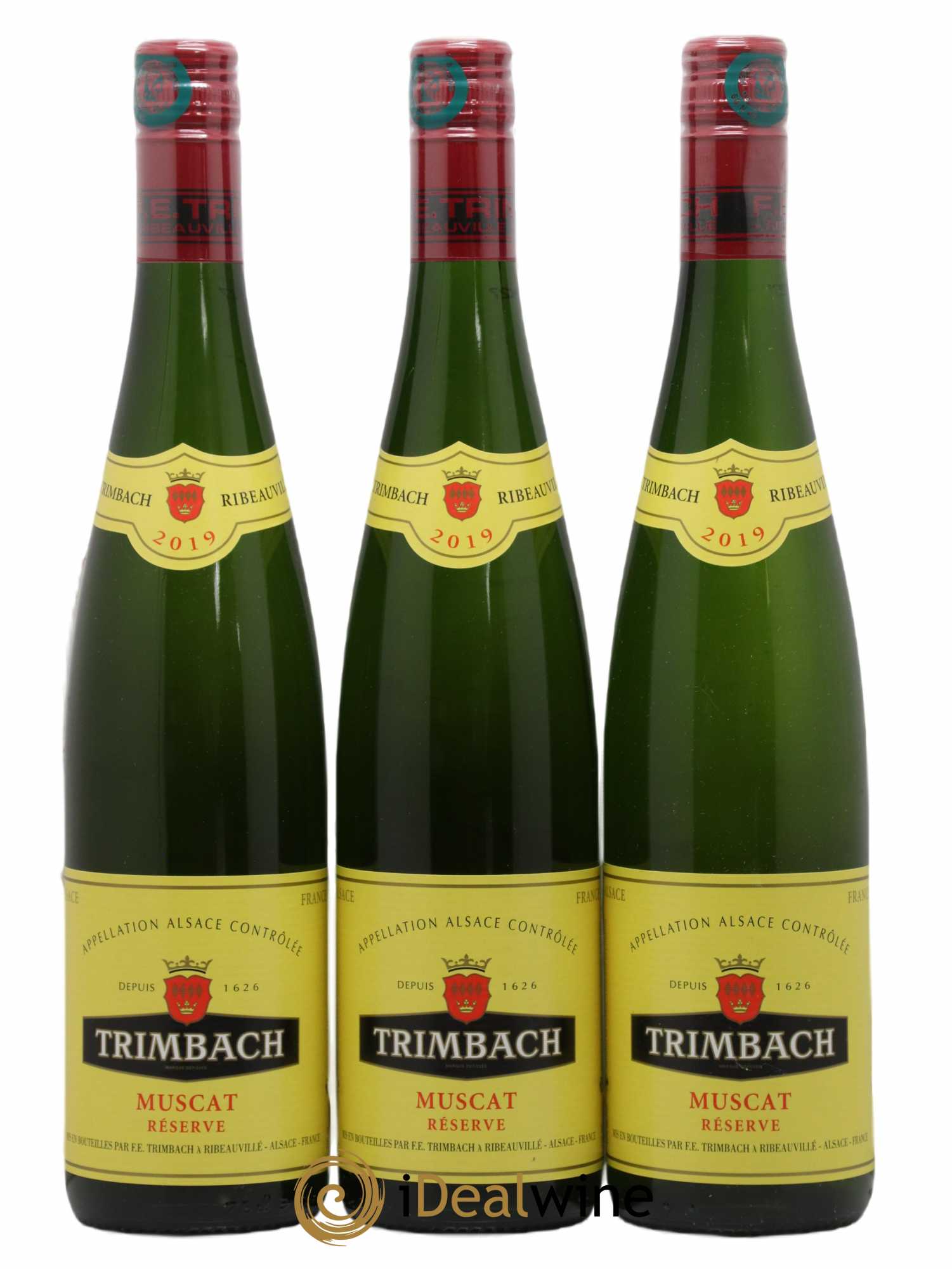 Alsace Trimbach Muscat Reserve 2019 - Lot de 3 bouteilles - 0