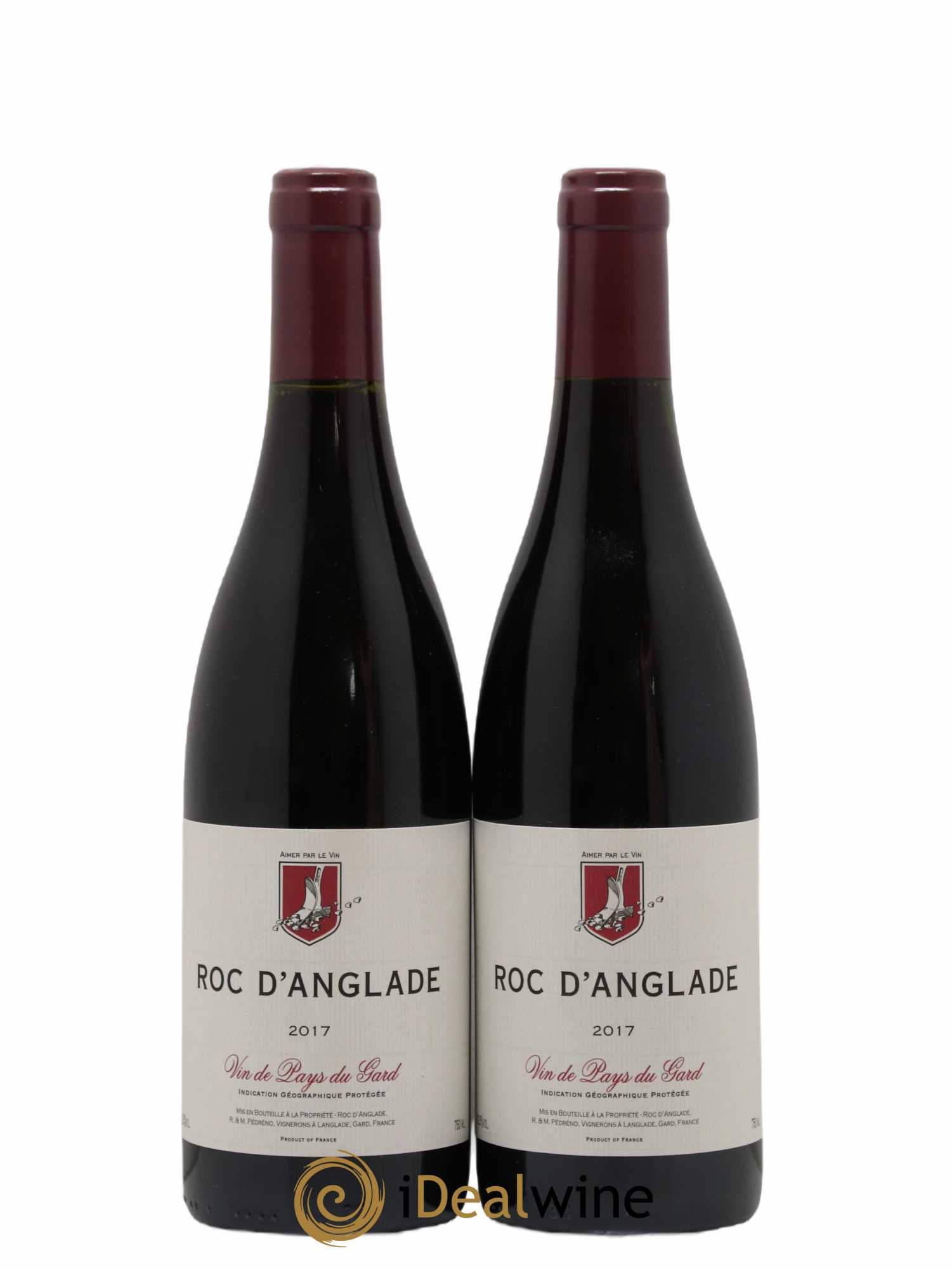 Gard Roc d'Anglade Rémy Pédréno 2017 - Lot of 2 bottles - 0