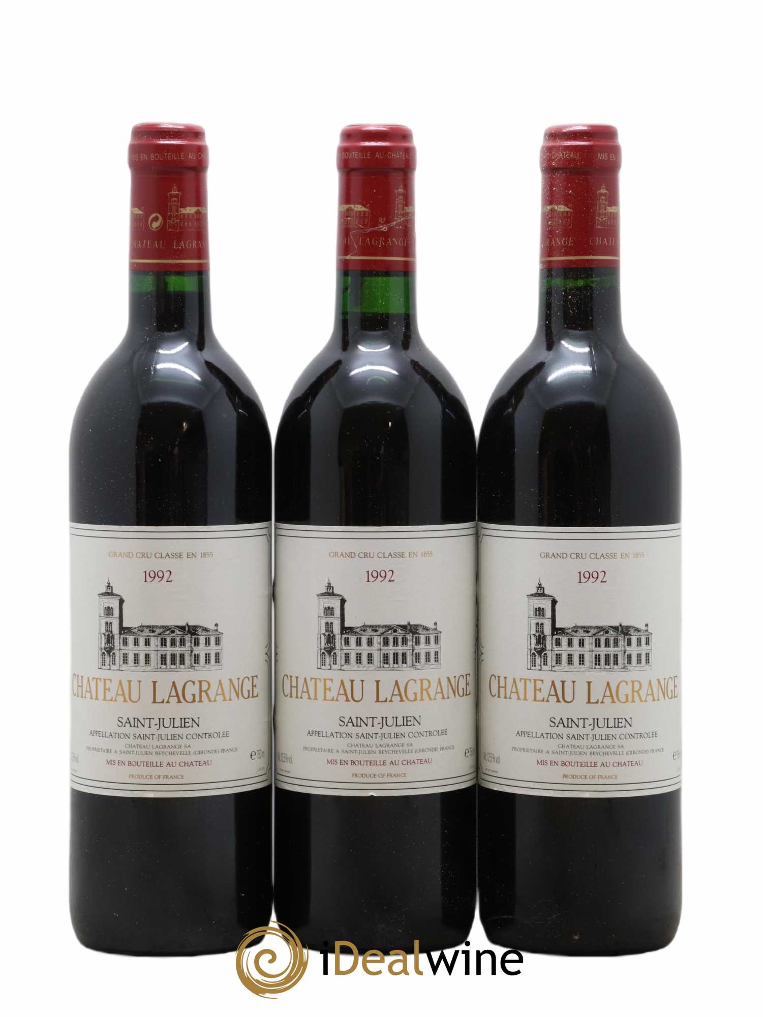 Château Lagrange 3ème Grand Cru Classé 1992 - Lot de 12 bouteilles - 2