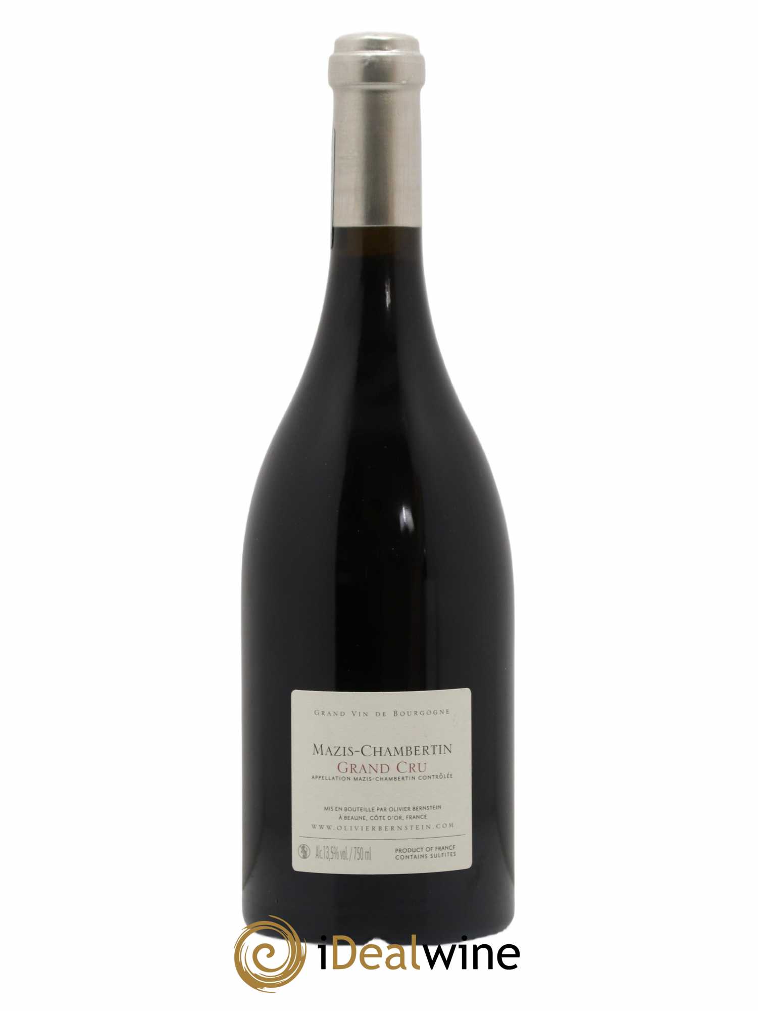 Mazis-Chambertin Grand Cru Domaine Olivier Bernstein 2015 - Lot de 1 bouteille - 1