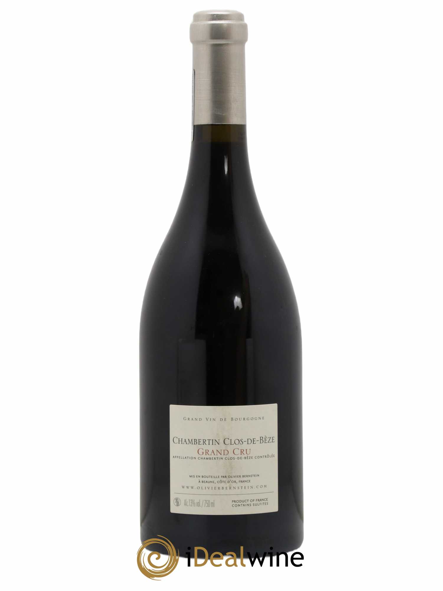Chambertin Clos de Bèze Grand Cru Olivier Bernstein 2016 - Lot de 1 bouteille - 1