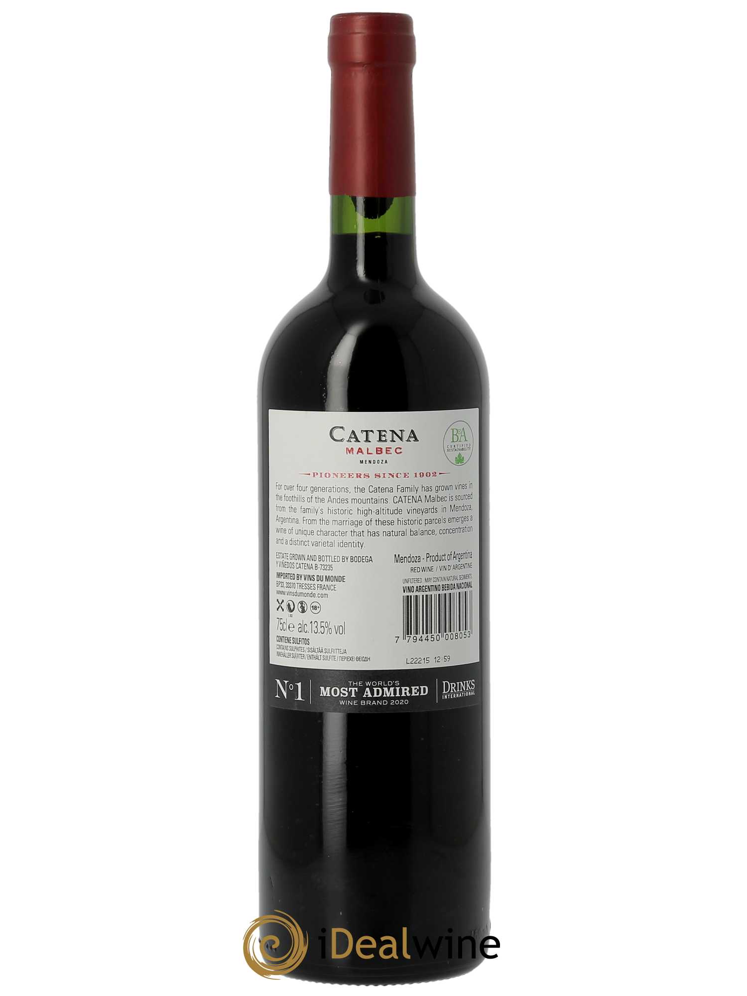 Mendoza Catena Zapata Malbec 2020 - Posten von 1 Flasche - 1