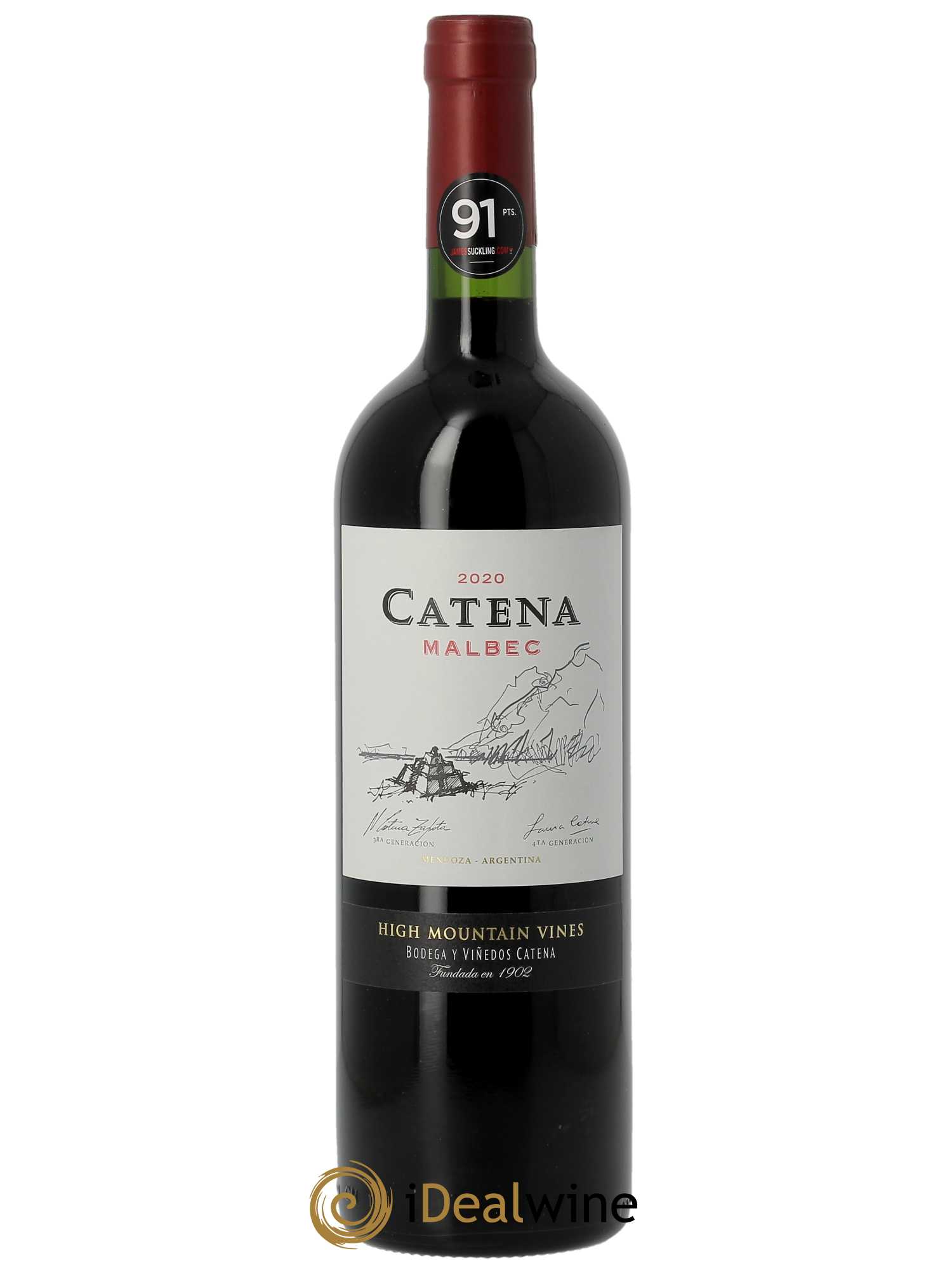 Mendoza Catena Zapata Malbec 2020 - Posten von 1 Flasche - 0