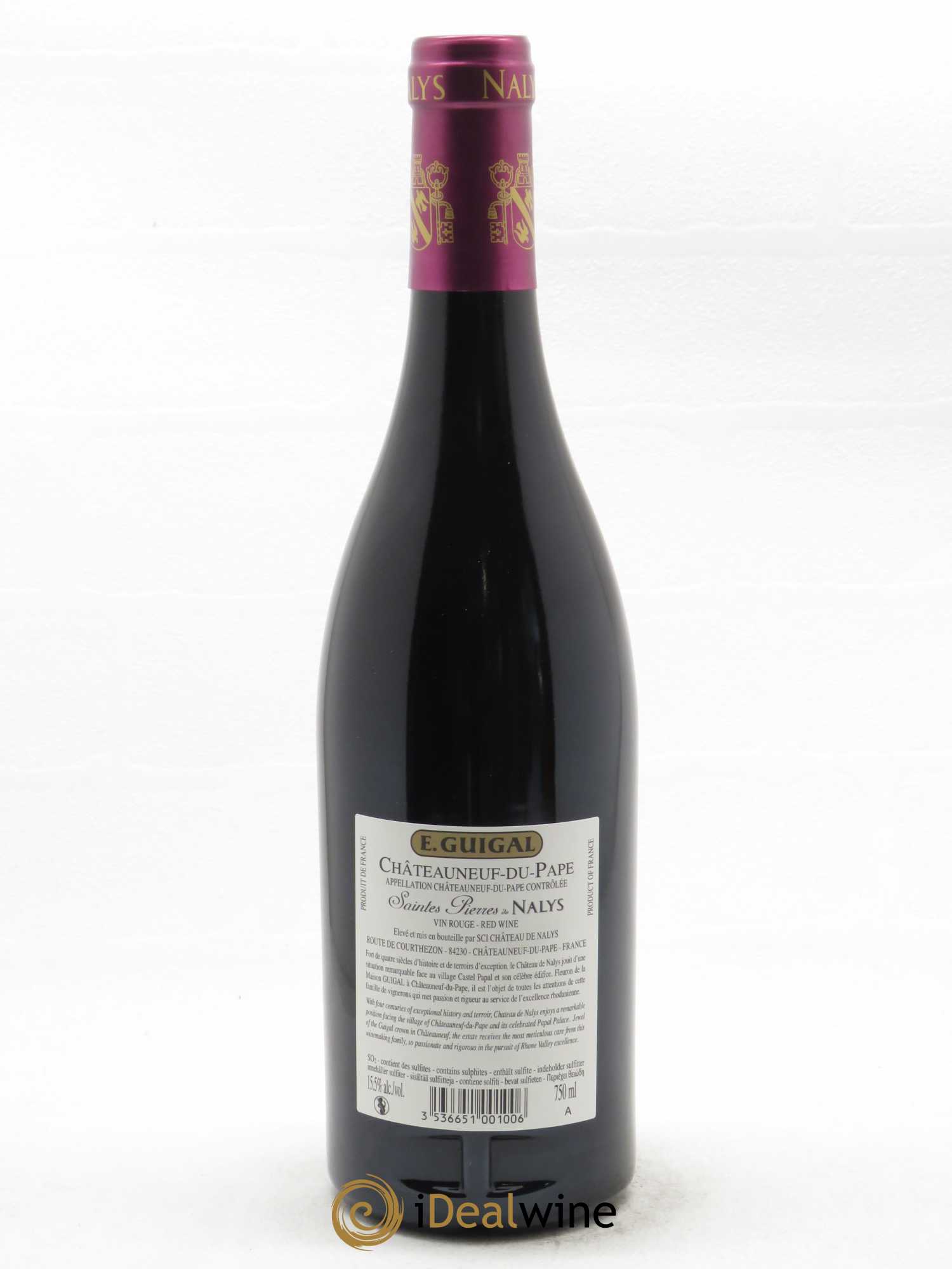 Châteauneuf-du-Pape Saintes Pierres de Nalys Château de Nalys 2019 - Posten von 1 Flasche - 1
