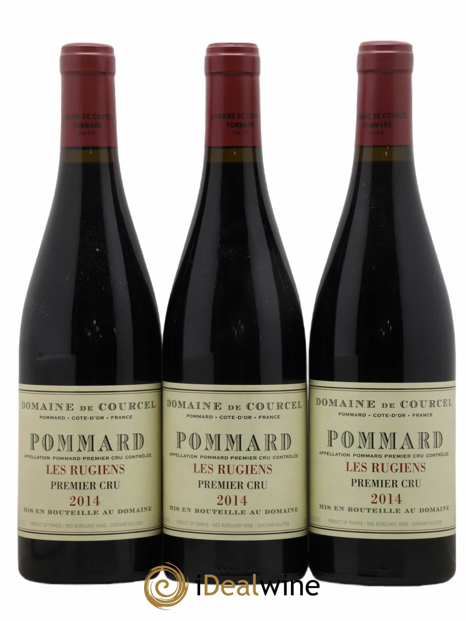 Pommard 1er Cru Les Rugiens de Courcel (Domaine) 2014 - Lot de 3 bouteilles - 0