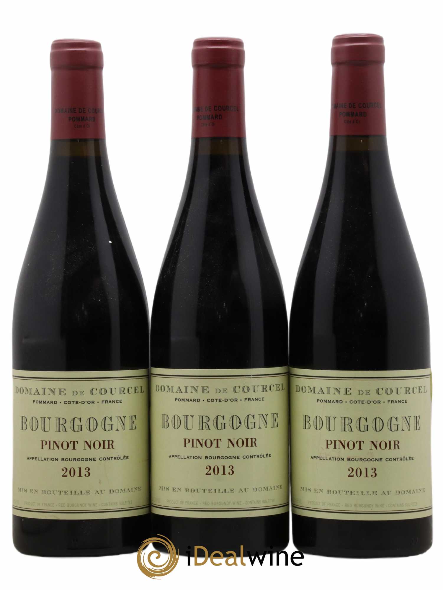 Bourgogne Pinot Noir de Courcel (Domaine) 2013 - Lot de 3 bouteilles - 0