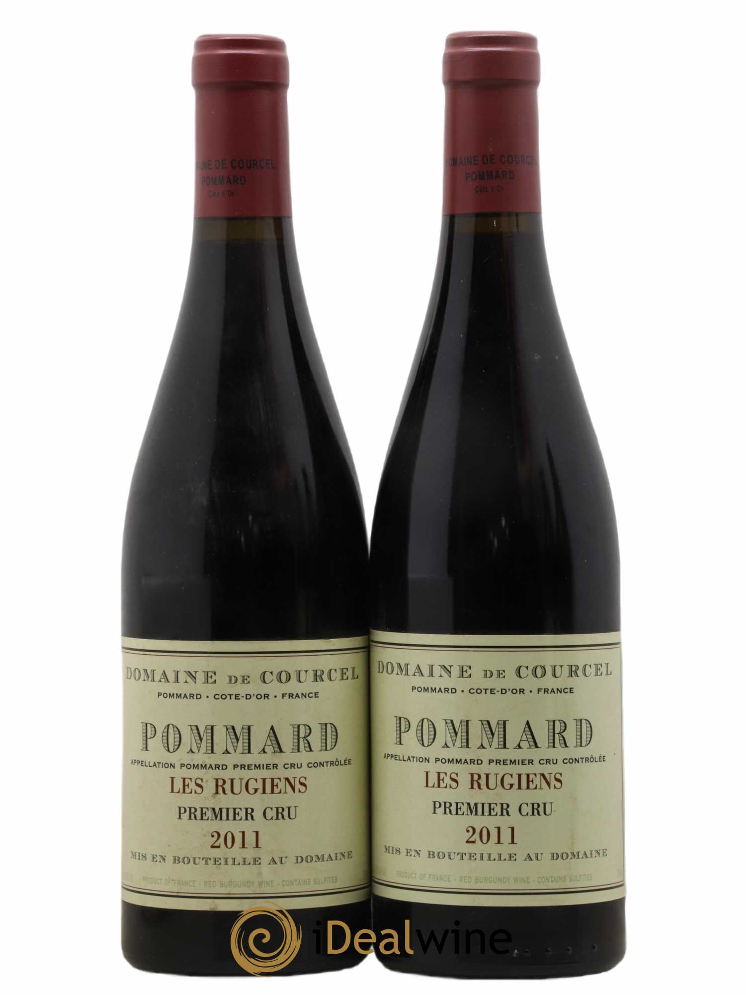 Pommard 1er Cru Les Rugiens de Courcel (Domaine) 2011 - Lot de 2 bouteilles - 0