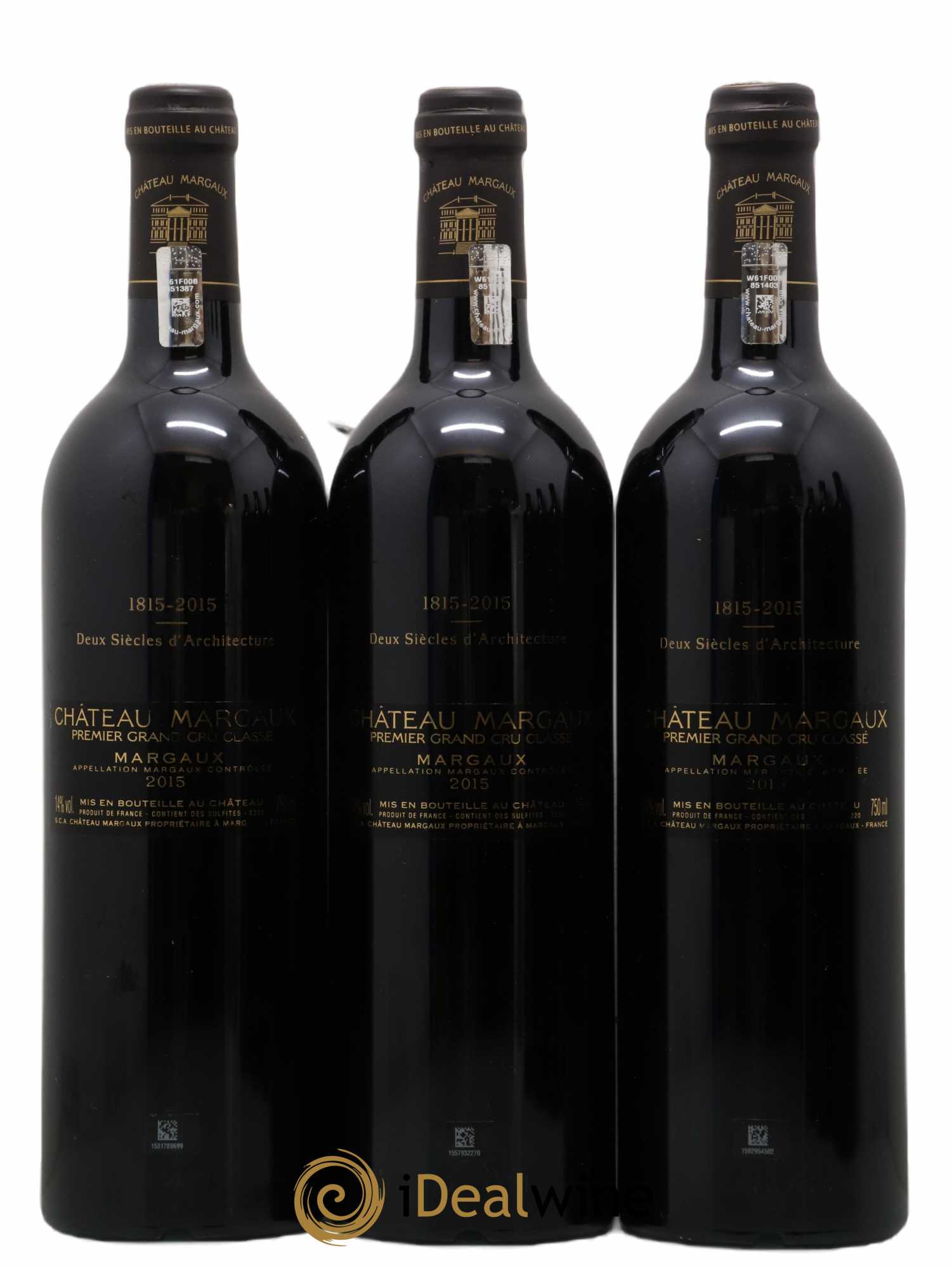 Château Margaux 1er Grand Cru Classé 2015 - Posten von 6 Flaschen - 2