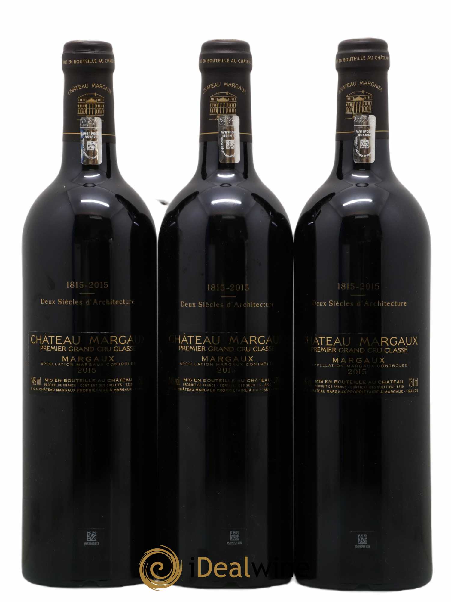 Château Margaux 1er Grand Cru Classé 2015 - Posten von 6 Flaschen - 4
