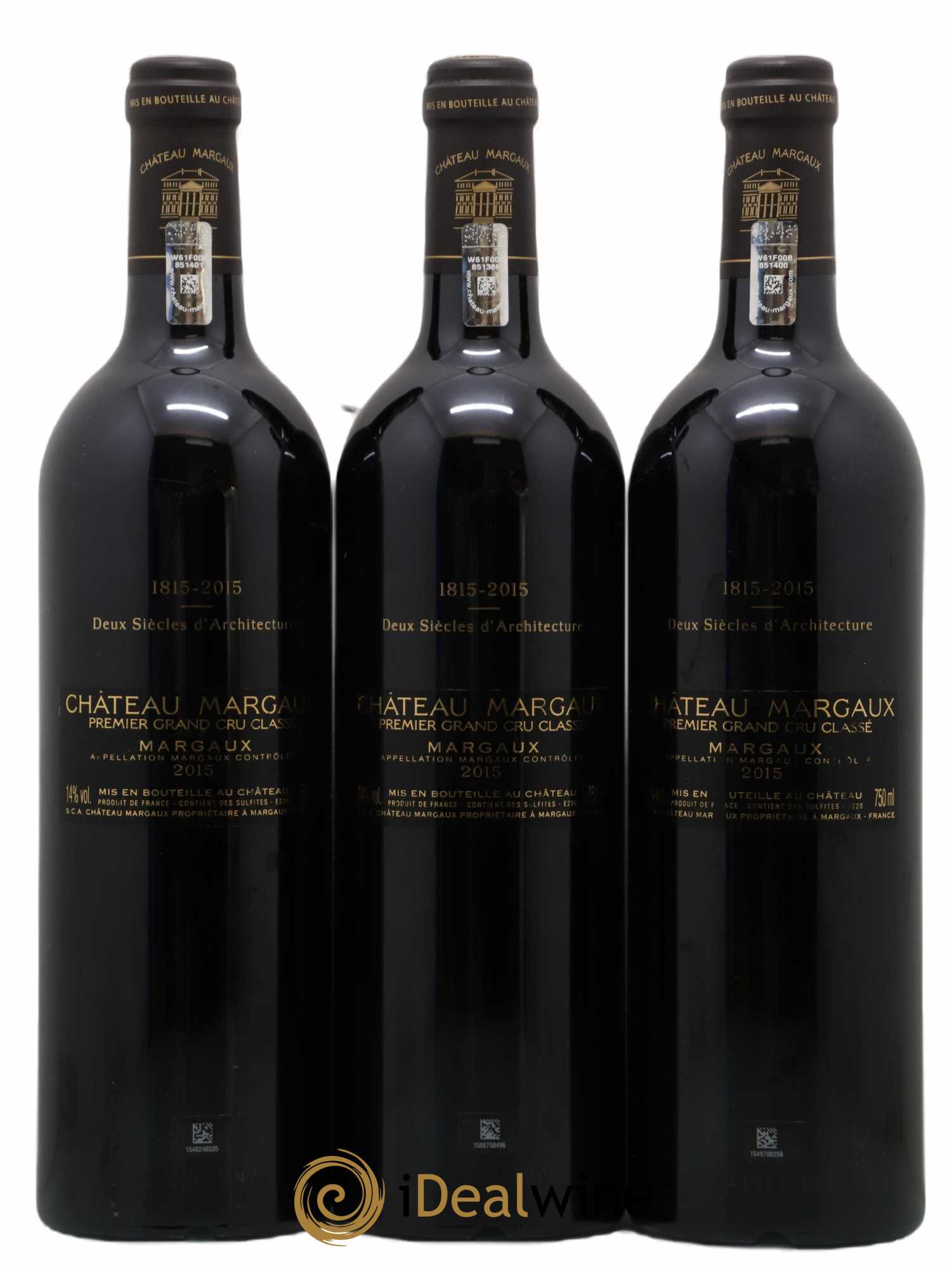 Château Margaux 1er Grand Cru Classé 2015 - Posten von 6 Flaschen - 4