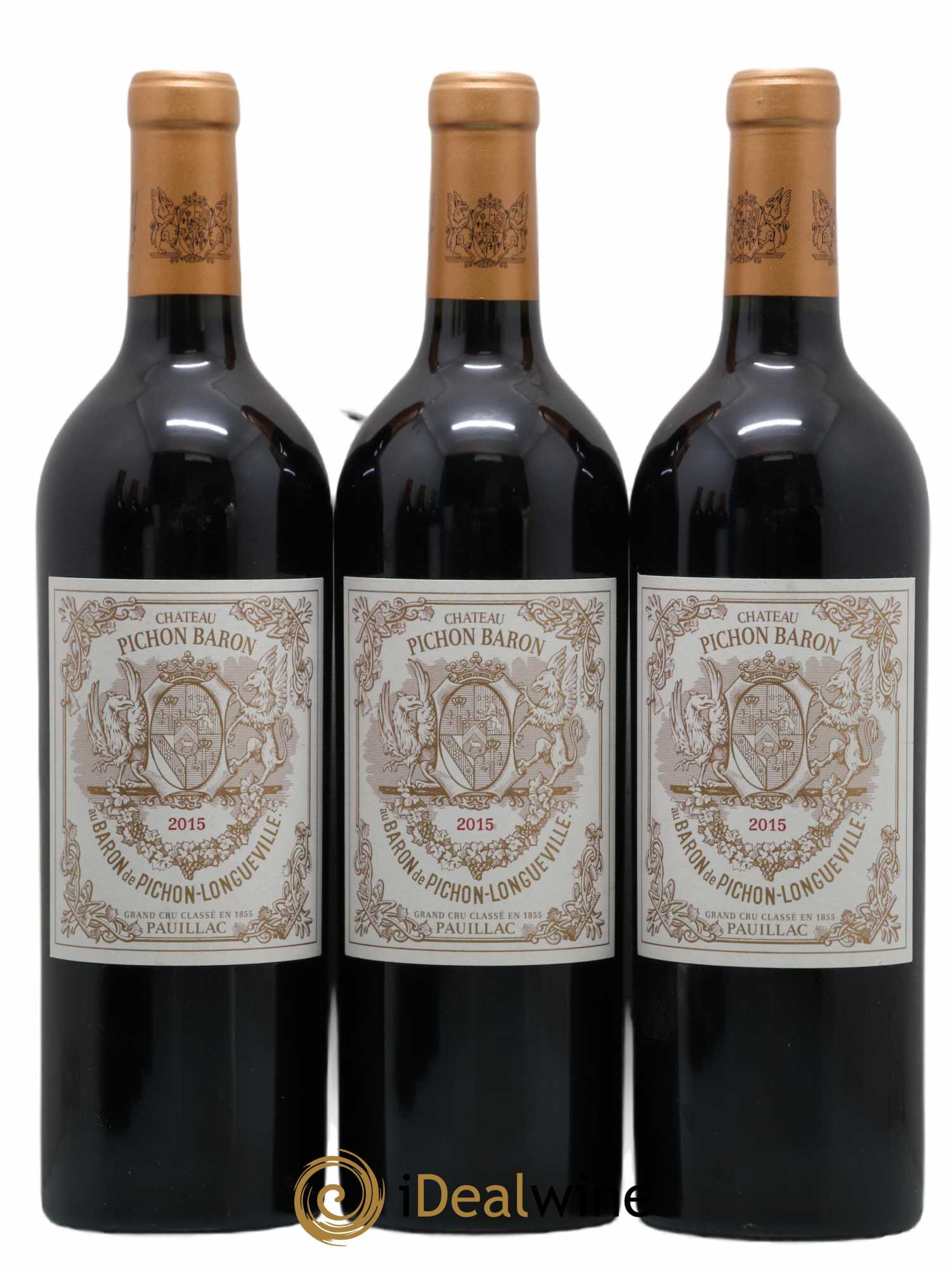 Pichon Longueville Baron 2ème Grand Cru Classé 2015 - Lot of 12 bottles - 5