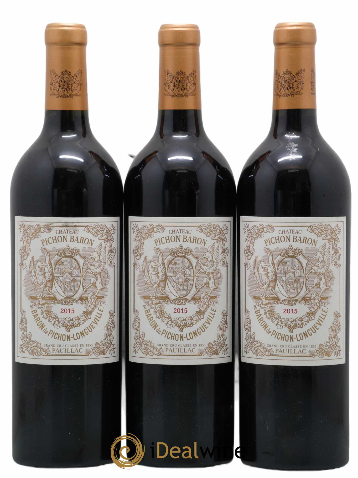 Pichon Longueville Baron 2ème Grand Cru Classé 2015 - Lot of 12 bottles - 7