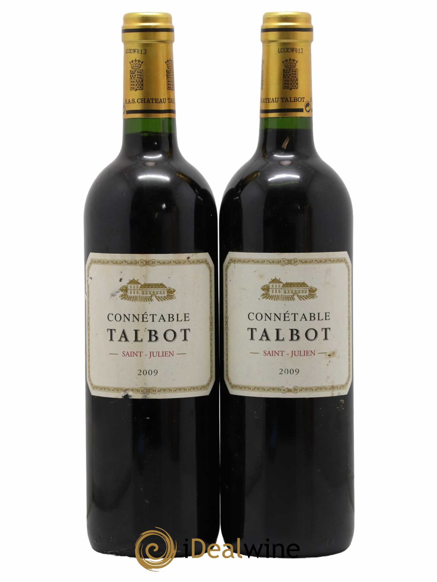 Connétable de Talbot Second Vin 2009 - Lot of 2 bottles - 0