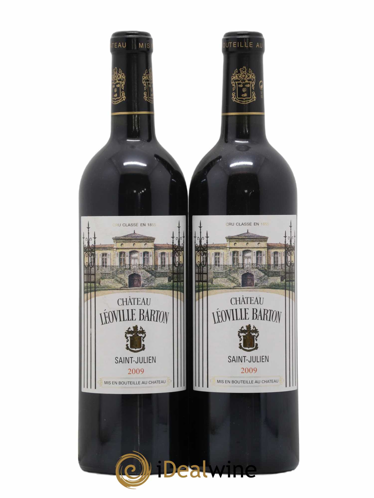 Château Léoville Barton 2ème Grand Cru Classé 2009 - Lot de 2 bouteilles - 0