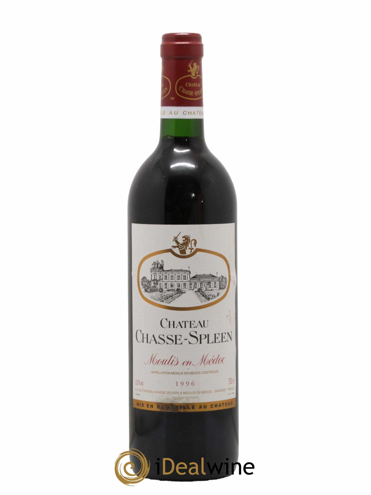Château Chasse Spleen 1996 - Lot de 1 bouteille - 0