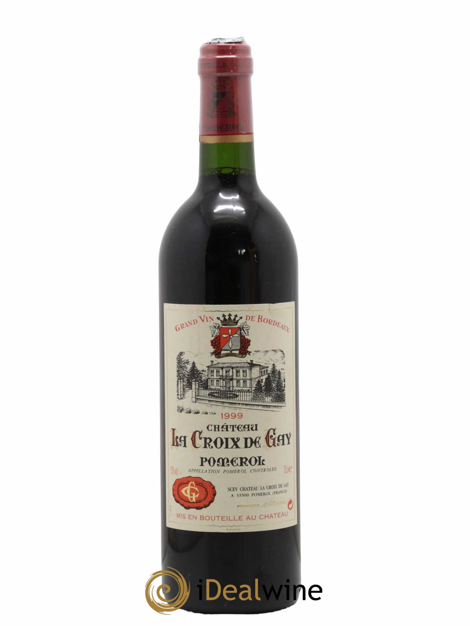 Château la Croix de Gay 1999 - Lot de 1 bouteille - 0