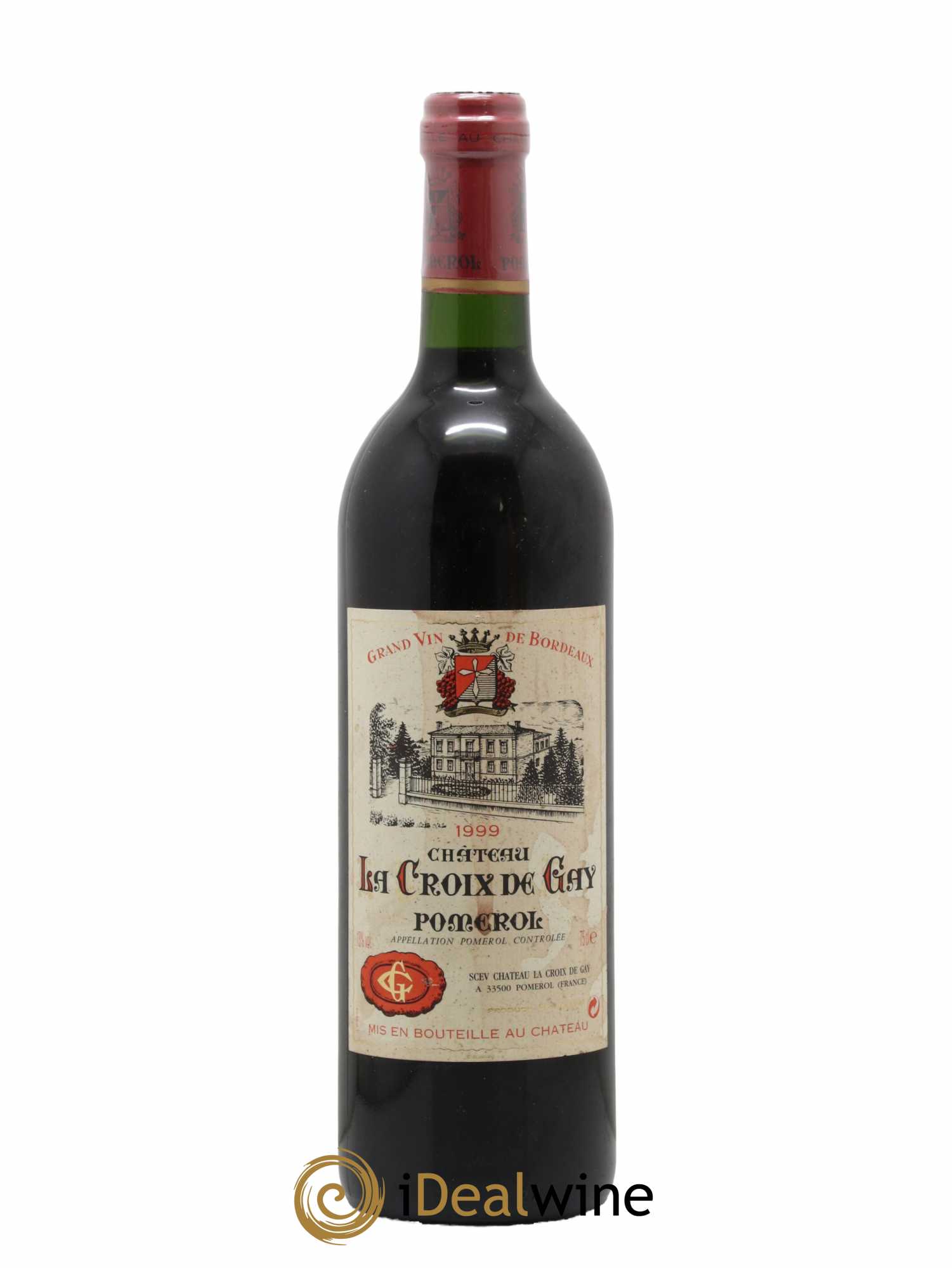 Château la Croix de Gay 1999 - Lot of 1 bottle - 0