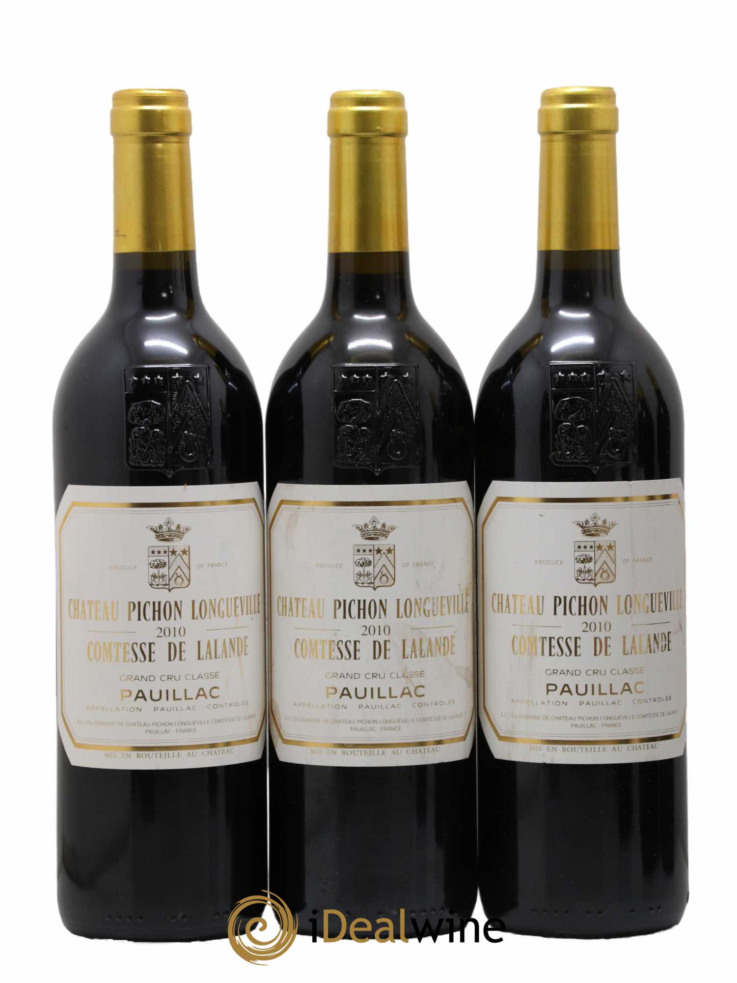 Château Pichon Longueville Comtesse de Lalande 2ème Grand Cru Classé 2010 - Lot de 6 bouteilles - 1