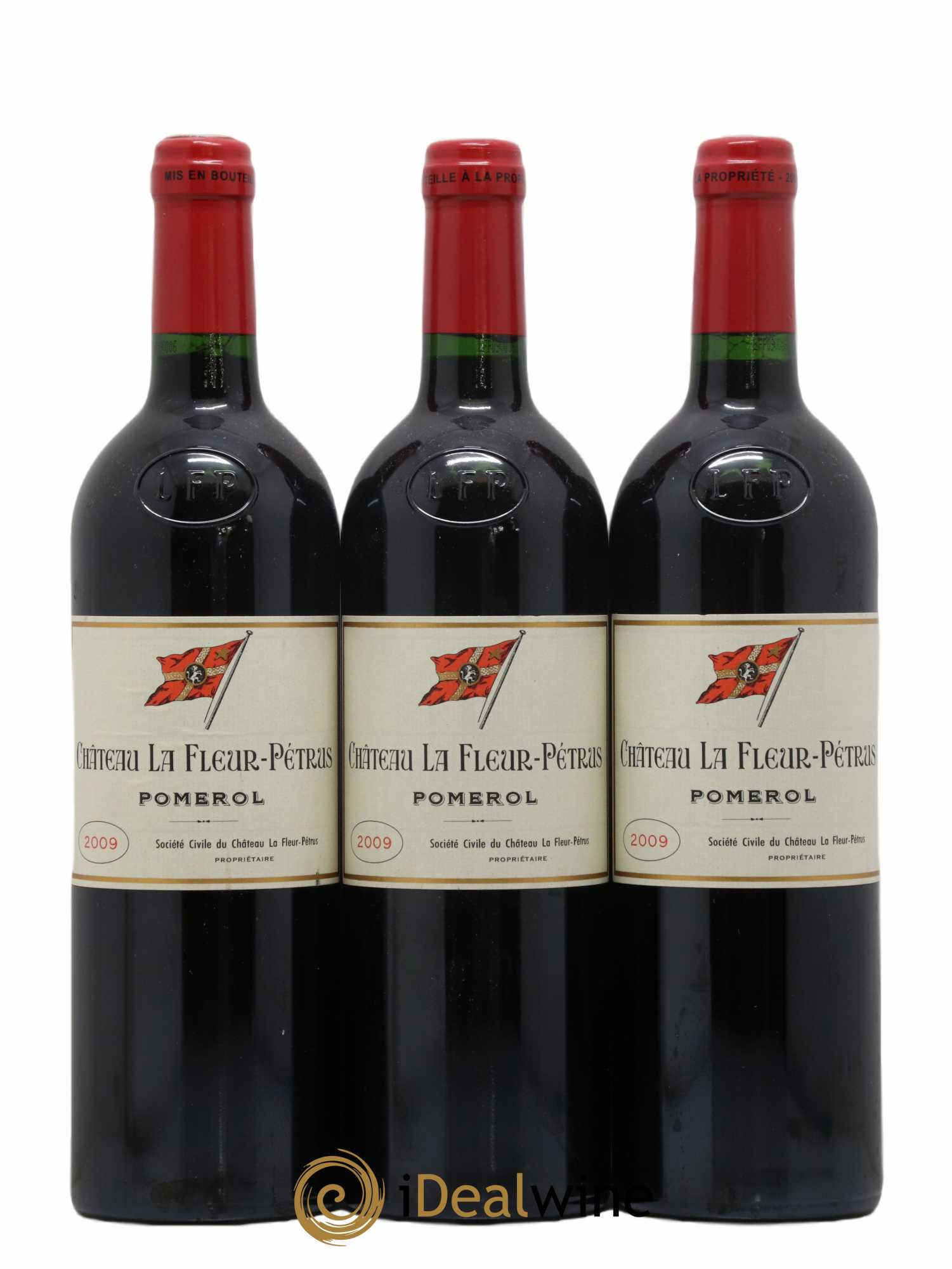 Château la Fleur Petrus 2009 - Posten von 3 Flaschen - 0