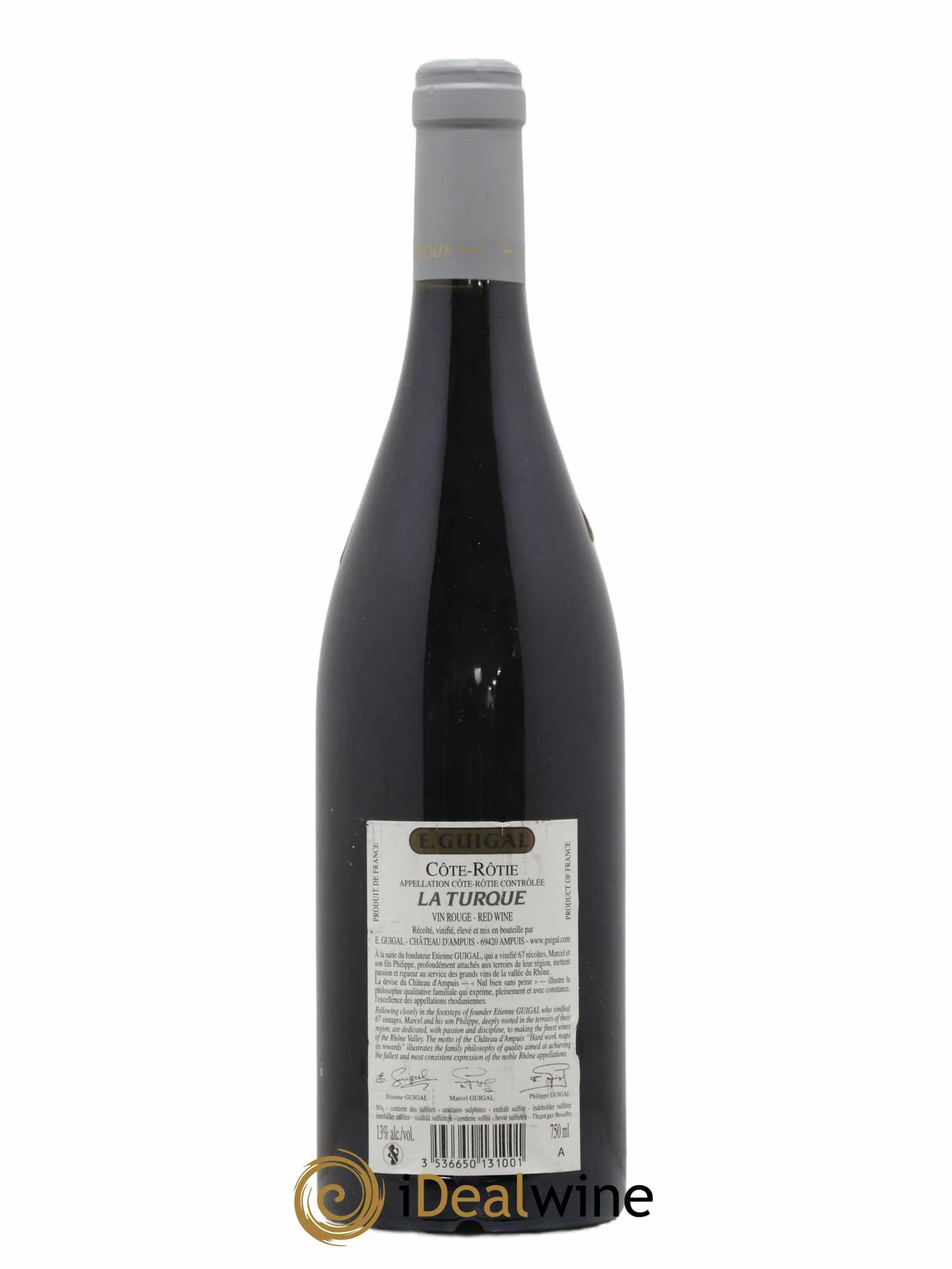 Côte-Rôtie La Turque Guigal 2008 - Lot of 1 bottle - 1