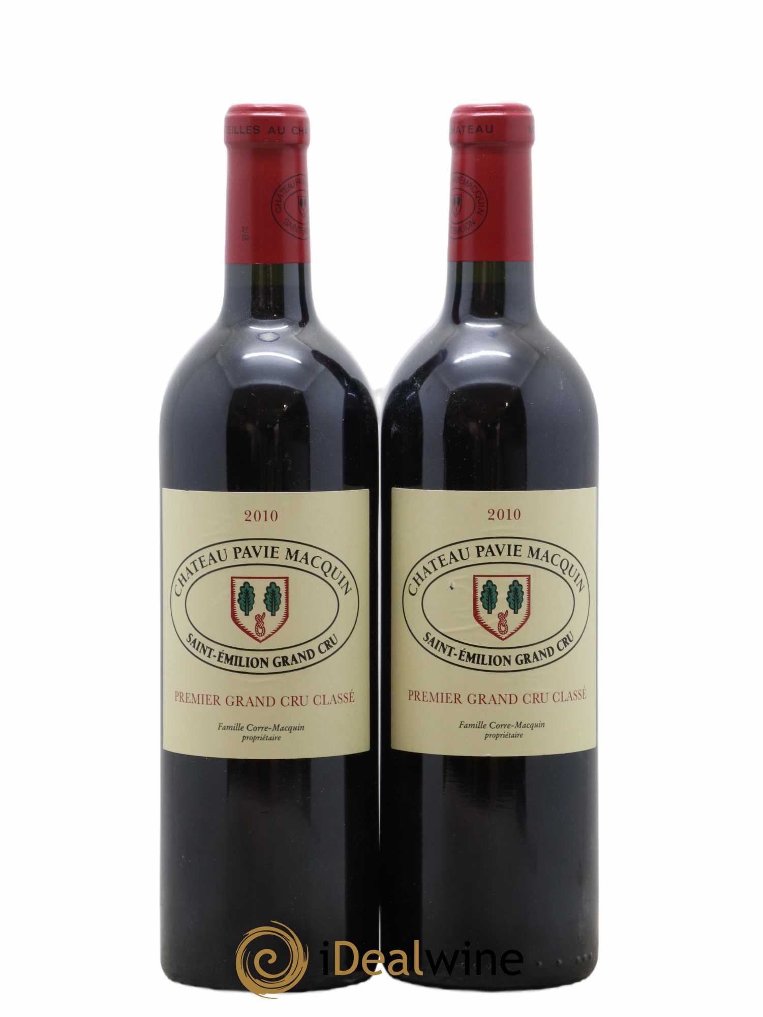 Château Pavie Macquin 1er Grand Cru Classé B 2010 - Lot of 2 bottles - 0