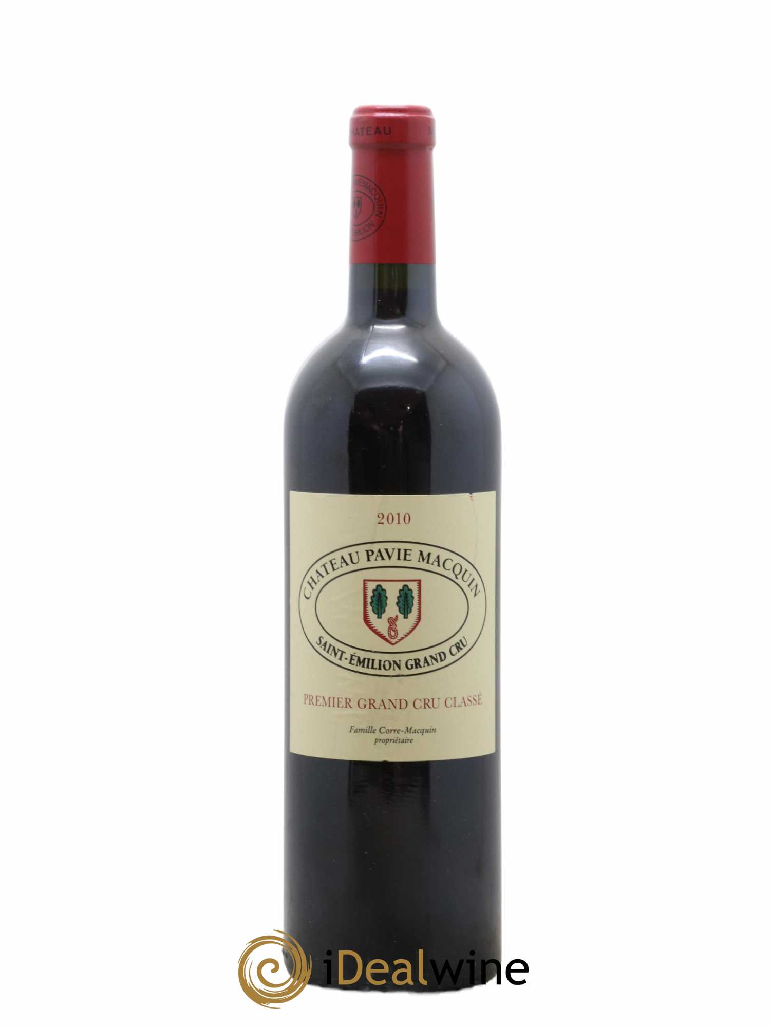 Château Pavie Macquin 1er Grand Cru Classé B 2010 - Lot de 1 bouteille - 0